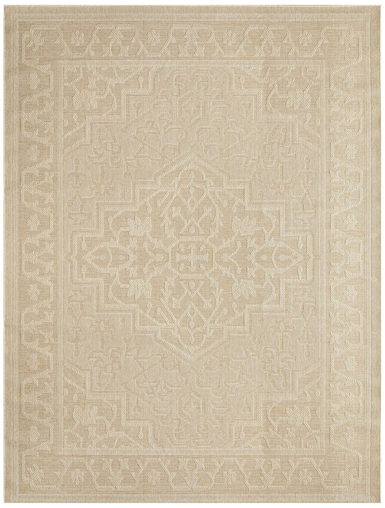 Tulum 9' x 12' Outdoor Rug In Cream