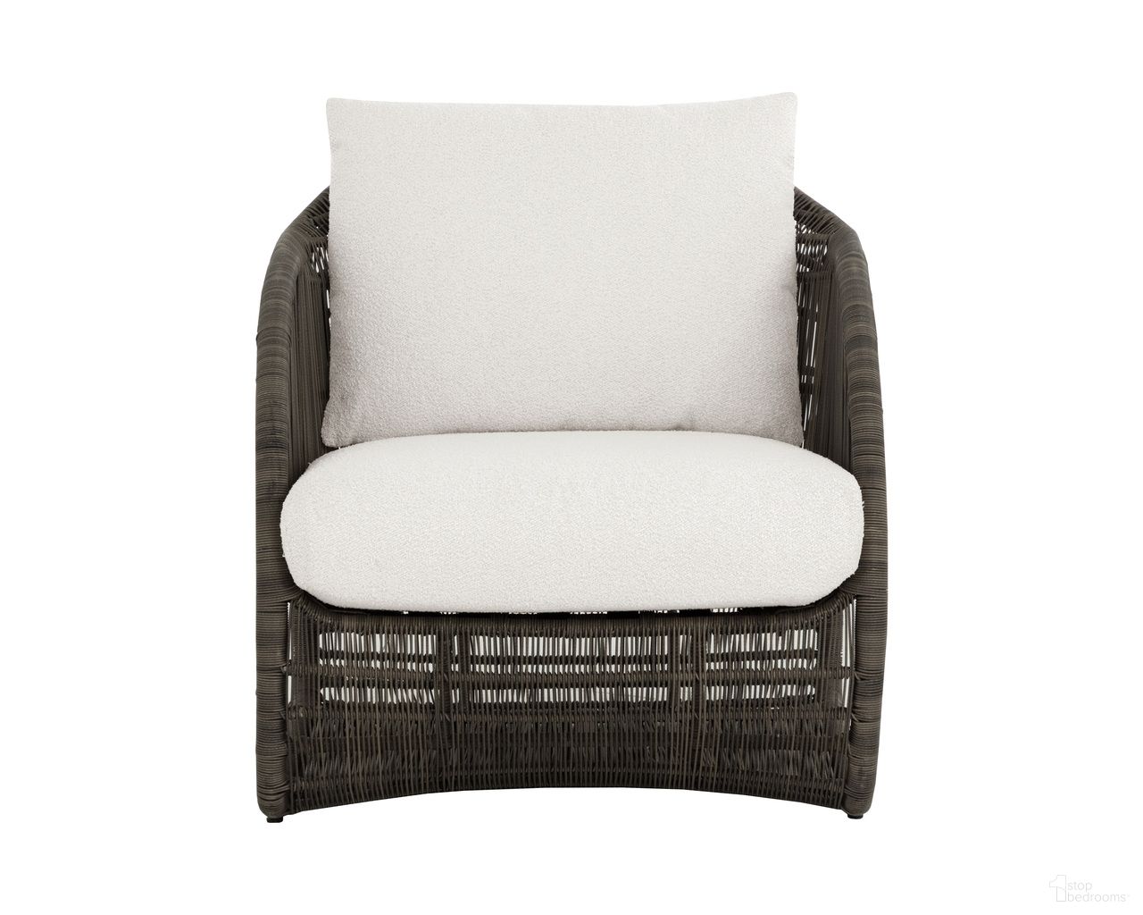 Tulum Lounge Chair In Louis Cream