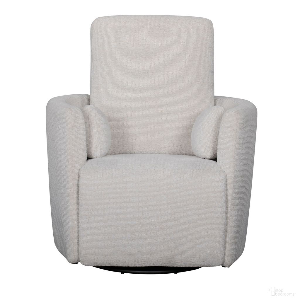 The appearance of Turner Manual Swivel Glider Recliner In Mascarpone designed by Parker House in the transitional interior design. This mascarpone piece of furniture was selected by 1StopBedrooms from Turner Collection to add a touch of cosiness and style into your home. Sku: MTUR-812GS-MSCP. Material: Polyester.