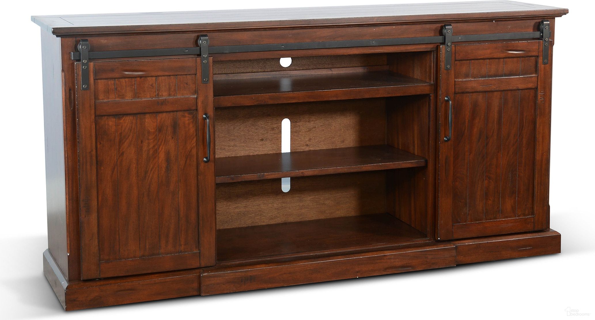 Tuscany TV Console In Vintage Mocha