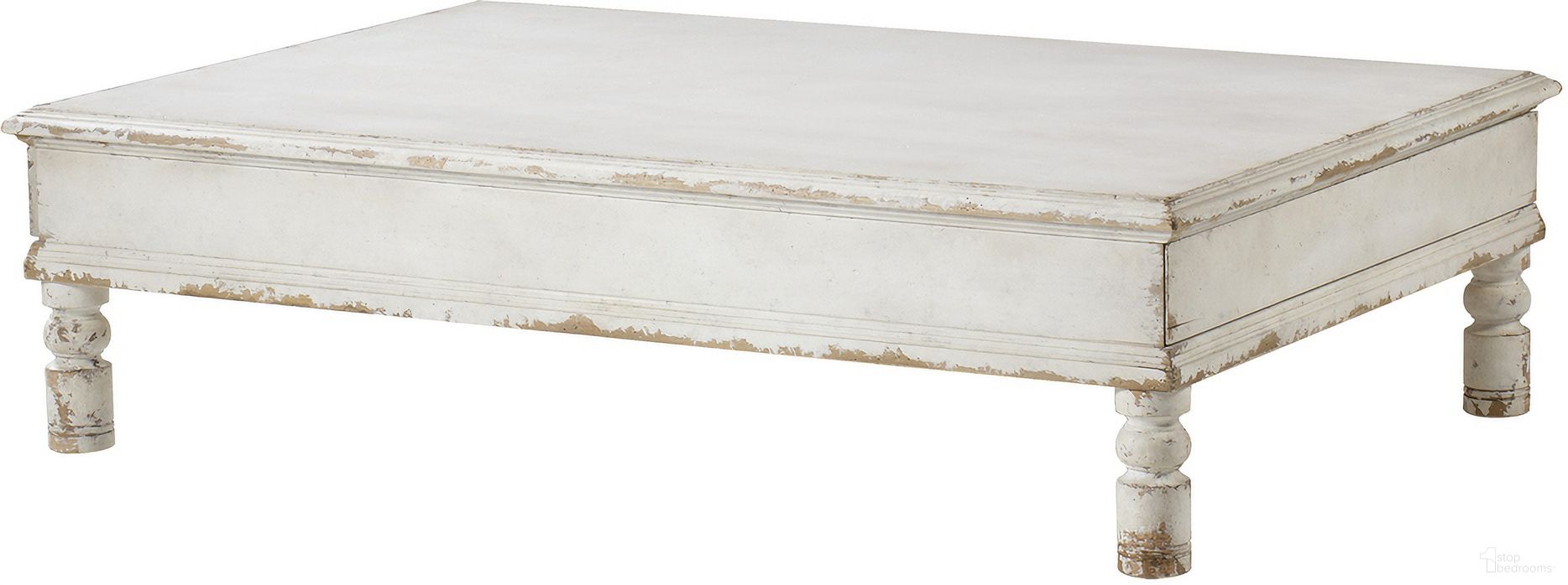 The appearance of Tushar Coffee Table In Coconut designed by Century Furniture in the modern / contemporary interior design. This coconut piece of furniture was selected by 1StopBedrooms from Monarch Collection to add a touch of cosiness and style into your home. Sku: MN5794. Material: Poplar Solid.