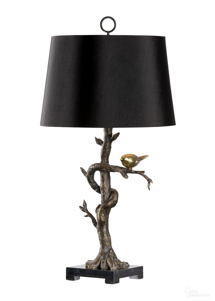 Tweet Lamp In Brown