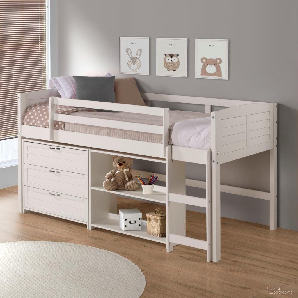 Twin Louver Low Loft Group C - White