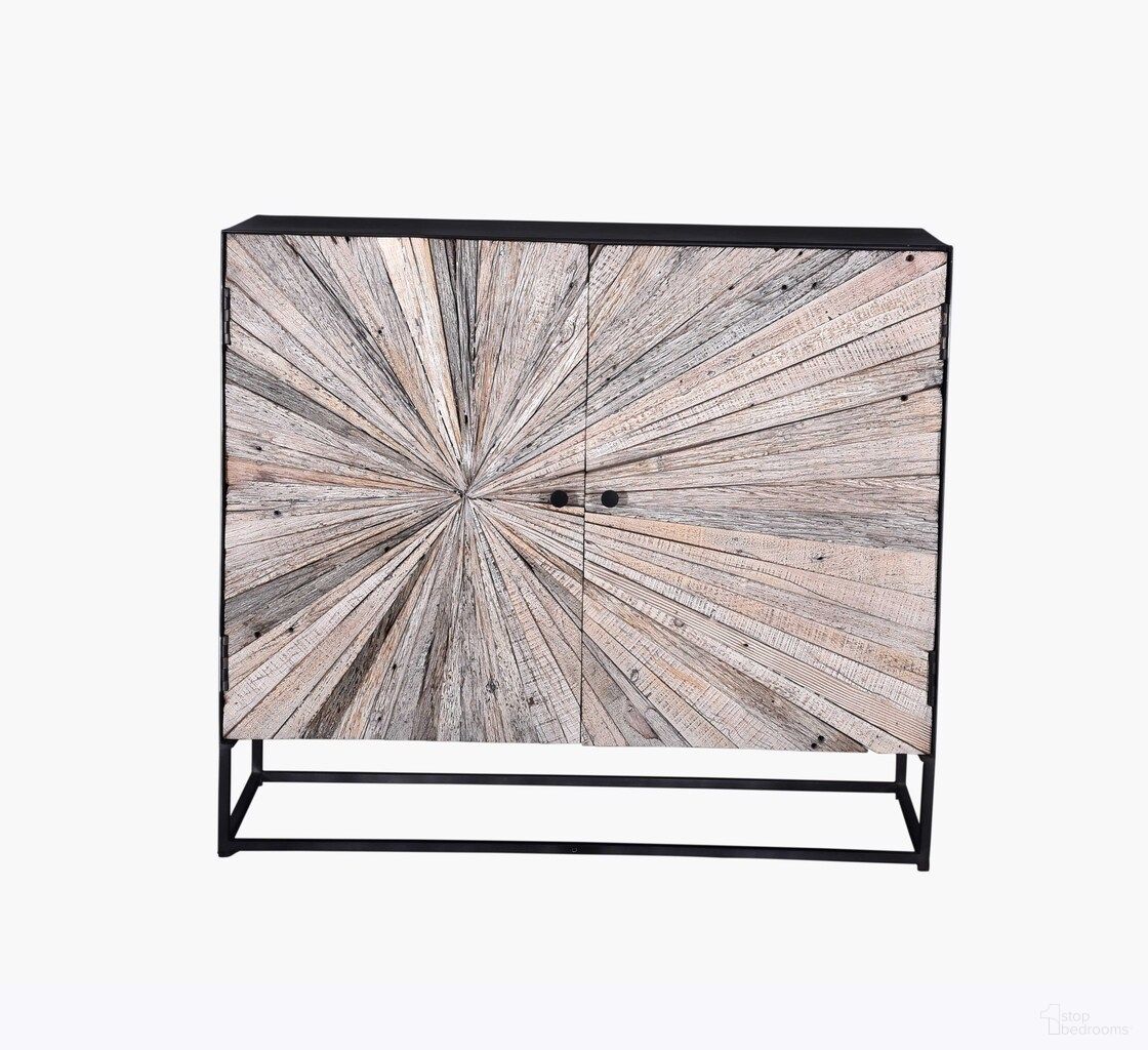 The appearance of Two-Door Cabinet In Gray and Brown designed by Crestview Collection in the rustic / southwestern interior design. This gray/brown piece of furniture was selected by 1StopBedrooms from to add a touch of cosiness and style into your home. Sku: CVFNR772. Material: Solid Wood.