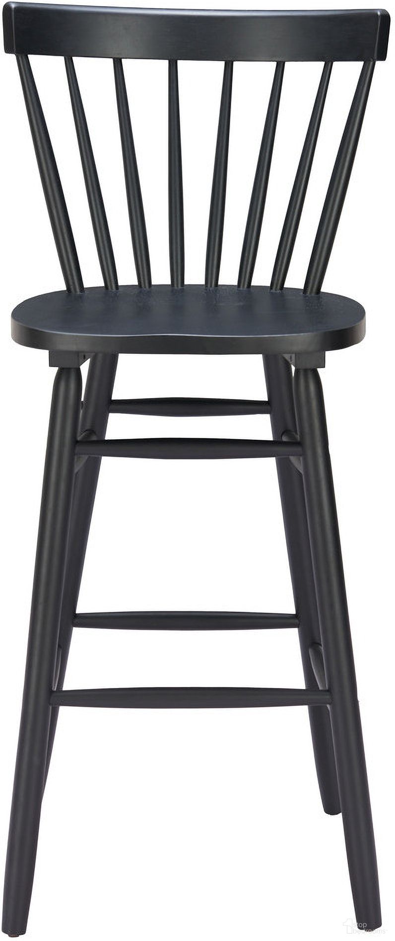 The appearance of Tyce Barstool Set of 2 In Black designed by Zuo Modern in the modern / contemporary interior design. This black piece of furniture was selected by 1StopBedrooms from Tyce Collection to add a touch of cosiness and style into your home. Sku: 110530. Material: Rubberwood.