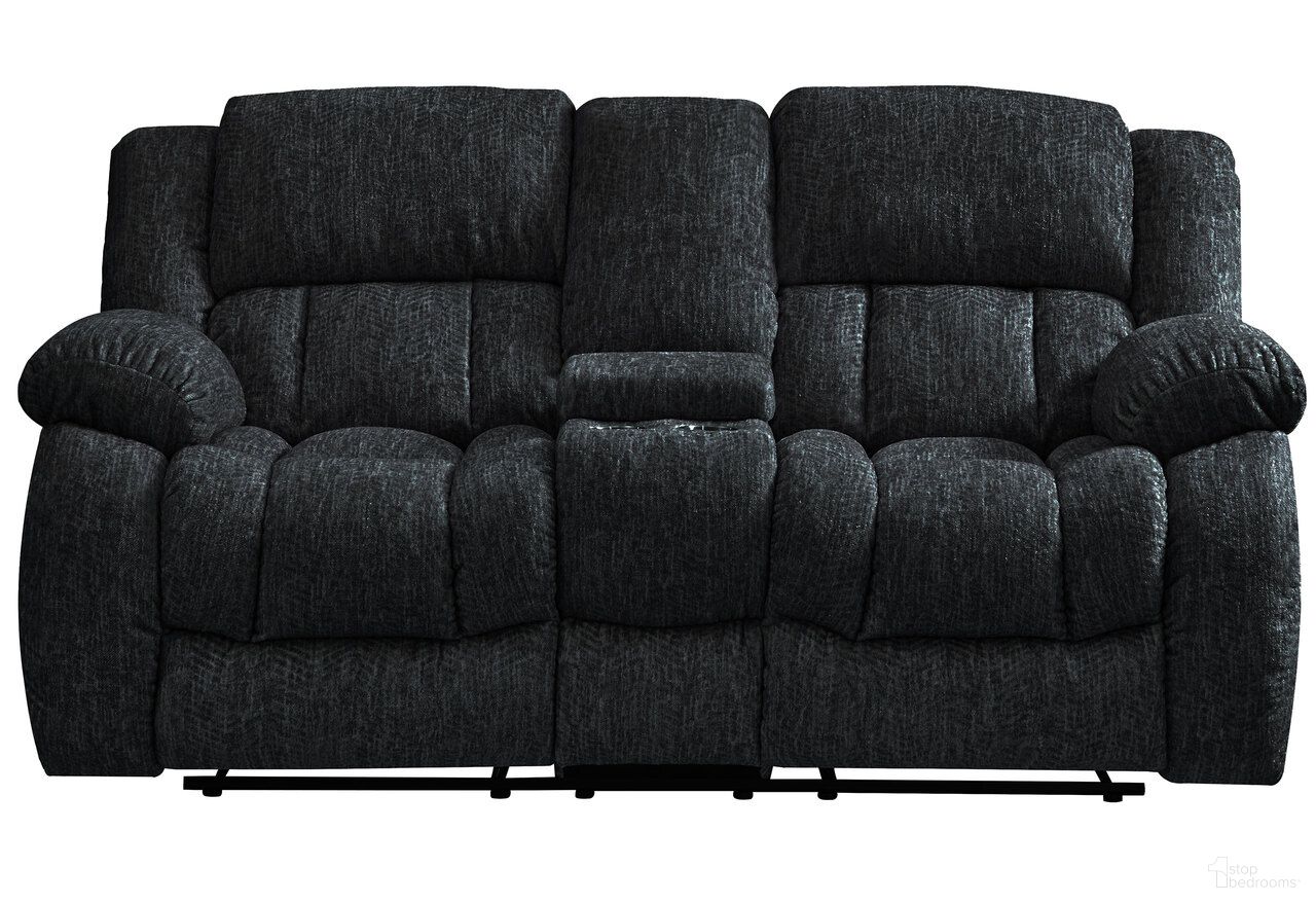 The appearance of U250 Console Reclining Loveseat In Ebony designed by Global Furniture USA in the transitional interior design. This ebony piece of furniture was selected by 1StopBedrooms from U250 Collection to add a touch of cosiness and style into your home. Sku: U250-EBONY-CRLS. Material: Fabric.