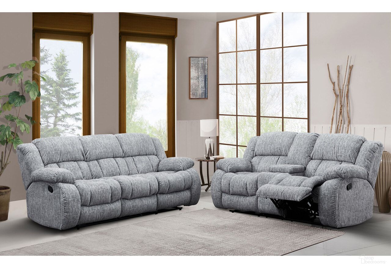 The appearance of U250 Reclining Living Room Set In Grey designed by Global Furniture USA in the transitional interior design. This grey piece of furniture was selected by 1StopBedrooms from U250 Collection to add a touch of cosiness and style into your home. Sku: U250-GREY-RS;U250-GREY-CRLS. Material: Fabric.