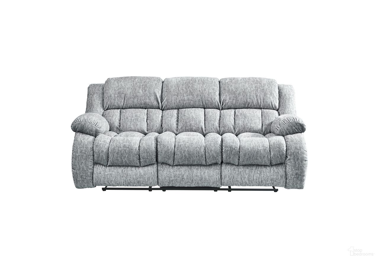 The appearance of U250 Reclining Sofa In Grey designed by Global Furniture USA in the transitional interior design. This grey piece of furniture was selected by 1StopBedrooms from U250 Collection to add a touch of cosiness and style into your home. Sku: U250-GREY-RS. Material: Fabric.