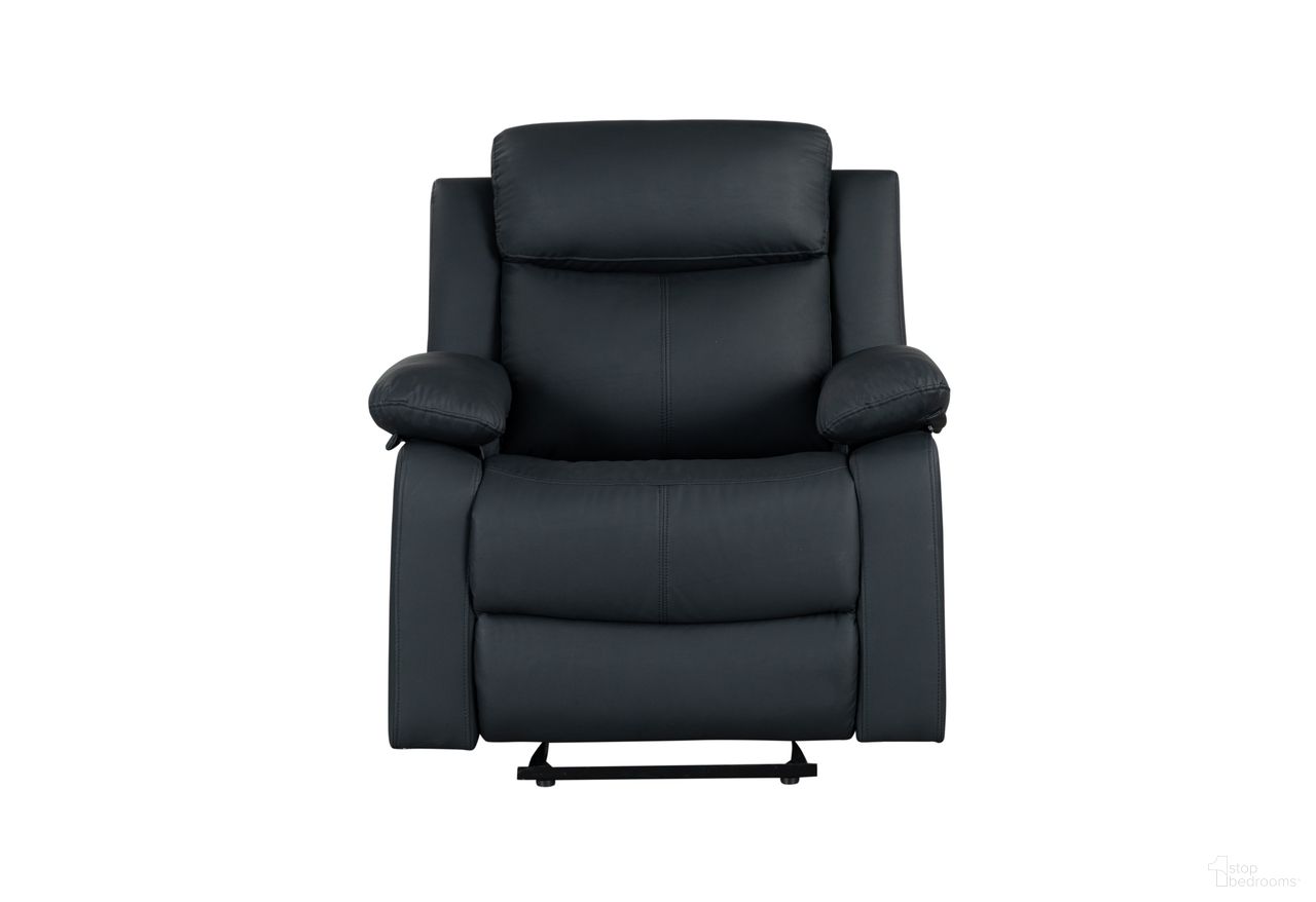 The appearance of U6026 PU Glider Recliner with LED In Black designed by Global Furniture USA in the modern / contemporary interior design. This black piece of furniture was selected by 1StopBedrooms from U6026 Collection to add a touch of cosiness and style into your home. Sku: U6026-BLACK PU 72A-GR W/ LED. Material: Fabric.