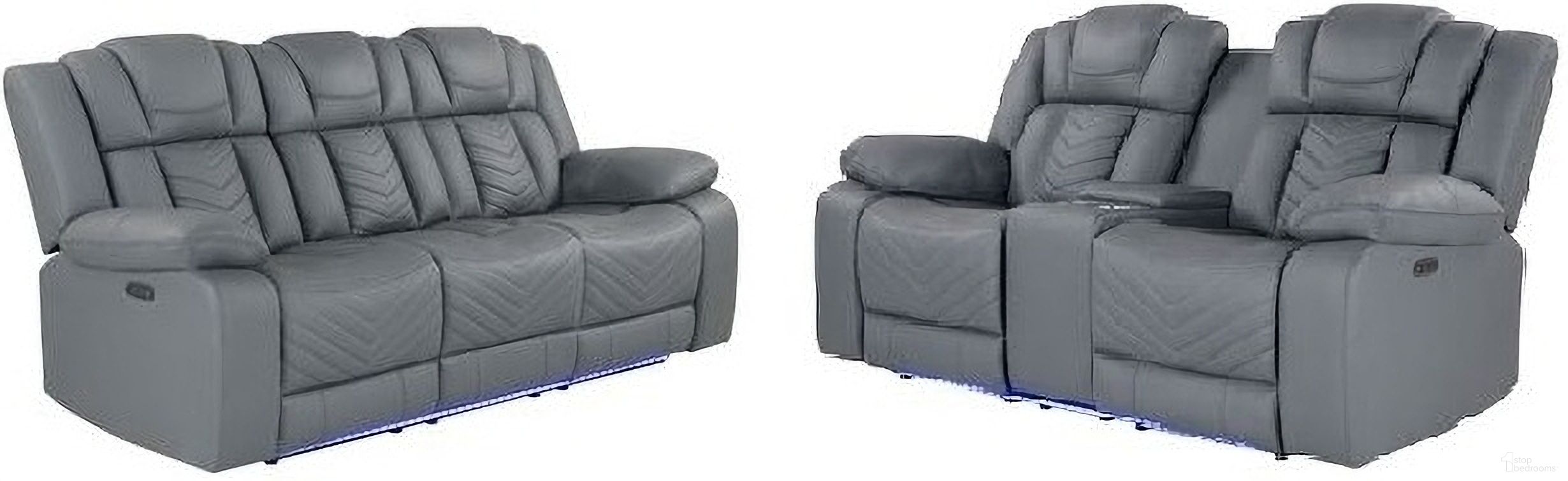 The appearance of U7068 Power Reclining Living Room Set In Grey designed by Global Furniture USA in the modern / contemporary interior design. This grey piece of furniture was selected by 1StopBedrooms from U7068 Collection to add a touch of cosiness and style into your home. Sku: U7068-GREY 10-PRS W/DDT+WC+LED;U7068-GREY 10-PCRLS W/ LED. Material: Fabric.