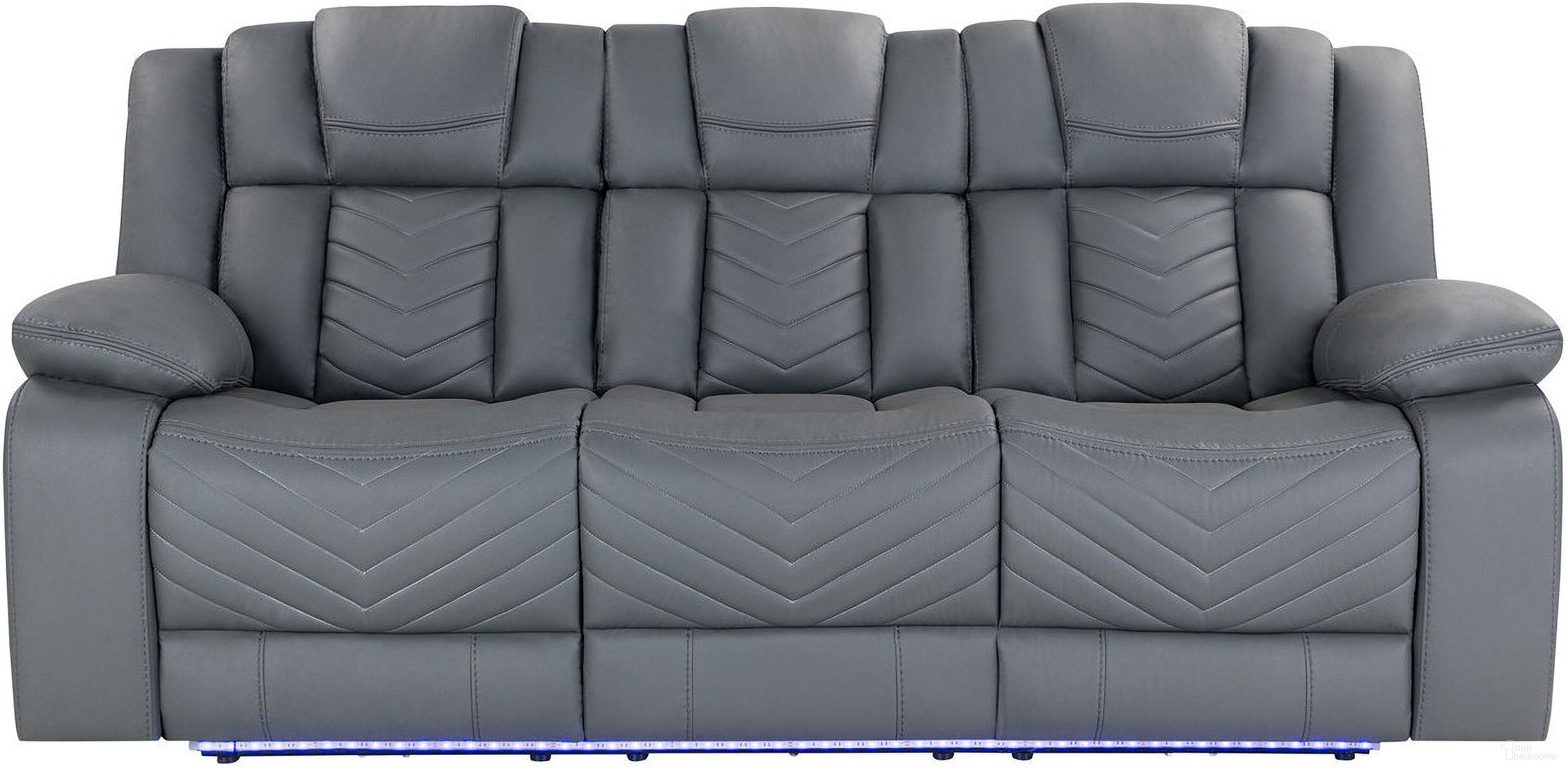 The appearance of U7068 Power Reclining Sofa with Drop Down Table, Wireless Charger and LED In Grey designed by Global Furniture USA in the modern / contemporary interior design. This grey piece of furniture was selected by 1StopBedrooms from U7068 Collection to add a touch of cosiness and style into your home. Sku: U7068-GREY 10-PRS W/DDT+WC+LED. Material: Fabric.