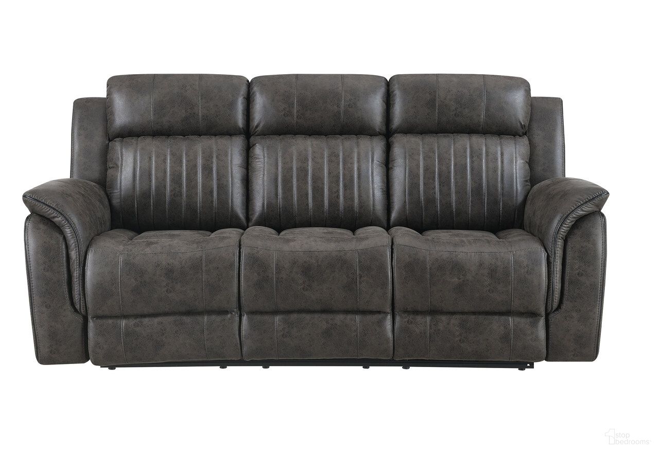 The appearance of U8517 Reclining Sofa In Grey designed by Global Furniture USA in the transitional interior design. This grey piece of furniture was selected by 1StopBedrooms from U8517 Collection to add a touch of cosiness and style into your home. Sku: U8517-GREY-RS-N. Material: Fabric.
