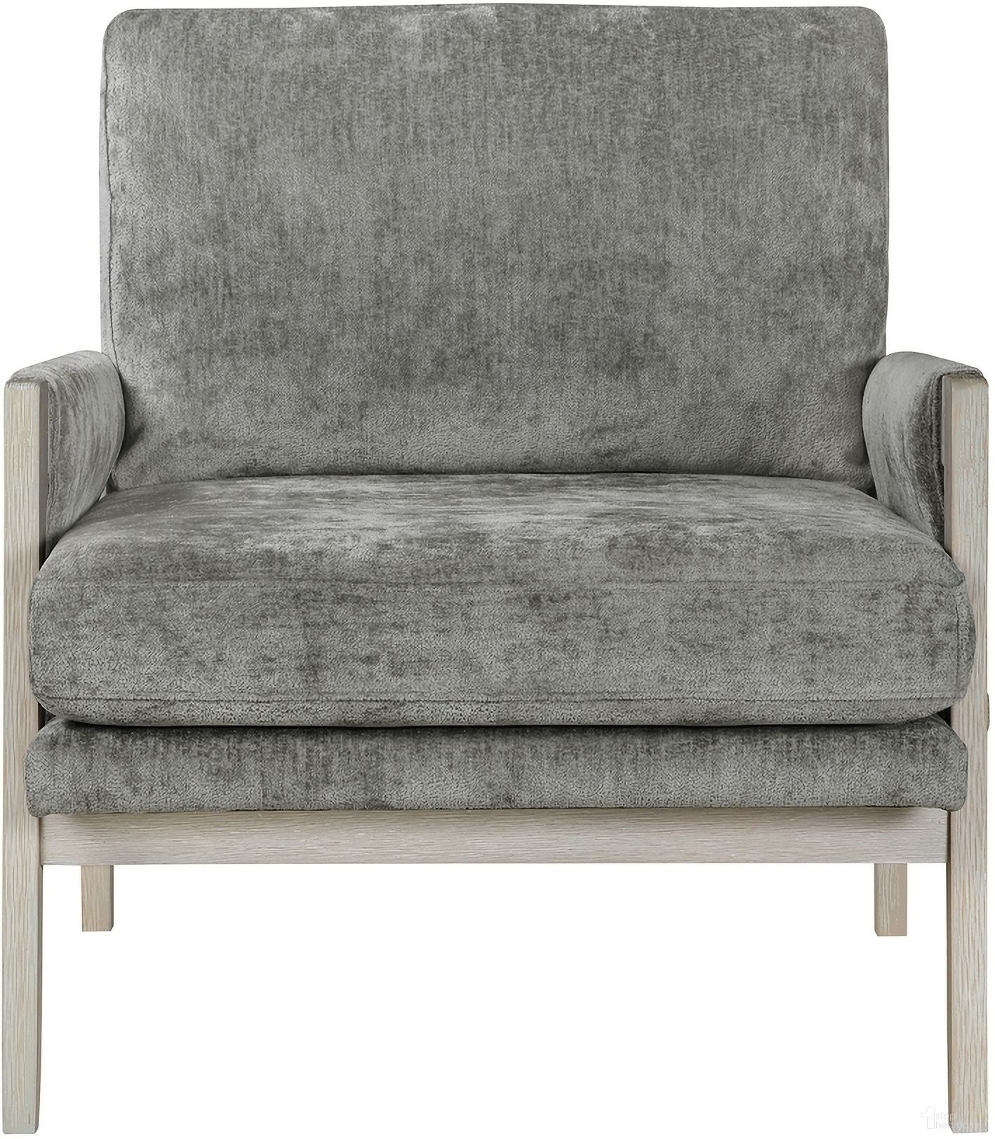 The appearance of Umar Accent Chair In Gray designed by Homelegance in the transitional interior design. This gray piece of furniture was selected by 1StopBedrooms from Umar Collection to add a touch of cosiness and style into your home. Sku: 1269NBRG-1. Material: Chenille.