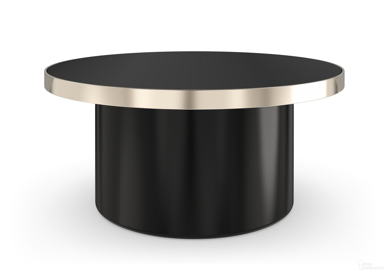 The appearance of Umbra Small Dining Table In Black and Gold designed by Caracole in the modern / contemporary interior design. This black piece of furniture  was selected by 1StopBedrooms from Umbra Collection to add a touch of cosiness and style into your home. Sku: SIG-023-402. Material: Glass.