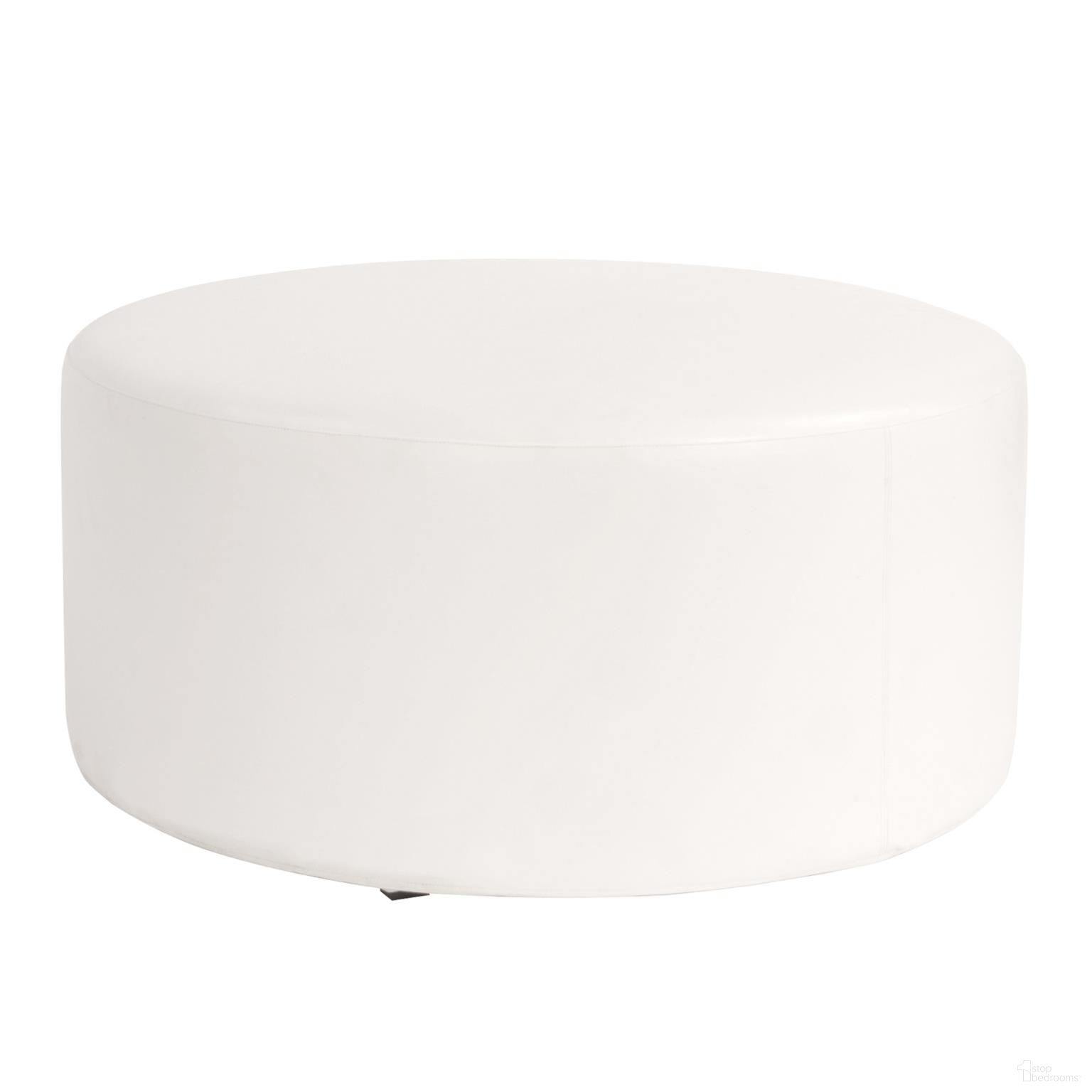 The appearance of Universal 36 Inch Round Avanti In White designed by Howard Elliott in the modern / contemporary interior design. This white piece of furniture was selected by 1StopBedrooms from Avanti Universal Collection to add a touch of cosiness and style into your home. Sku: 132-190. Material: Polyurethane.