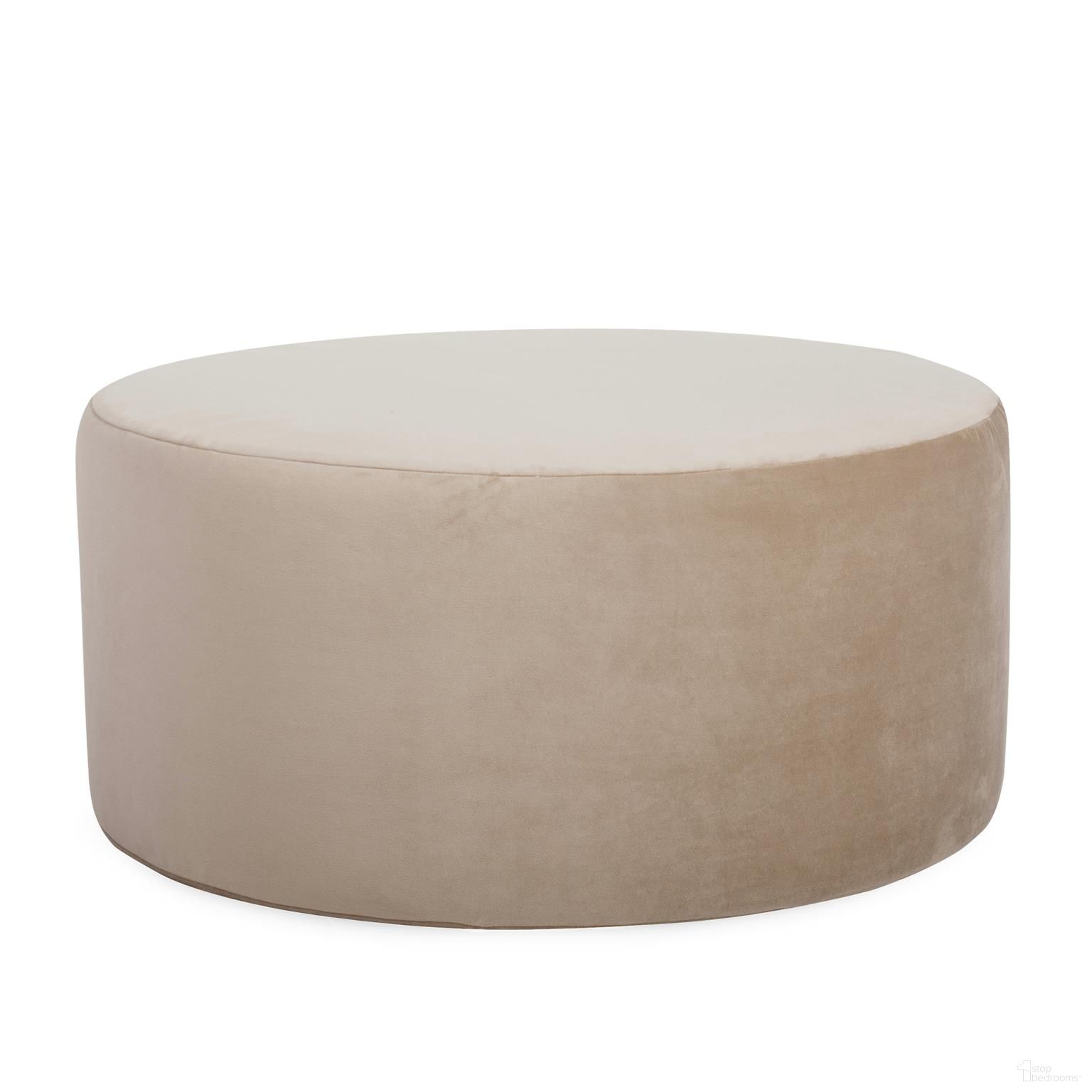 The appearance of Universal 36 Inch Round Bella In Sand designed by Howard Elliott in the modern / contemporary interior design. This sand piece of furniture was selected by 1StopBedrooms from Bella Universal Collection to add a touch of cosiness and style into your home. Sku: 132-224. Material: Polyester.