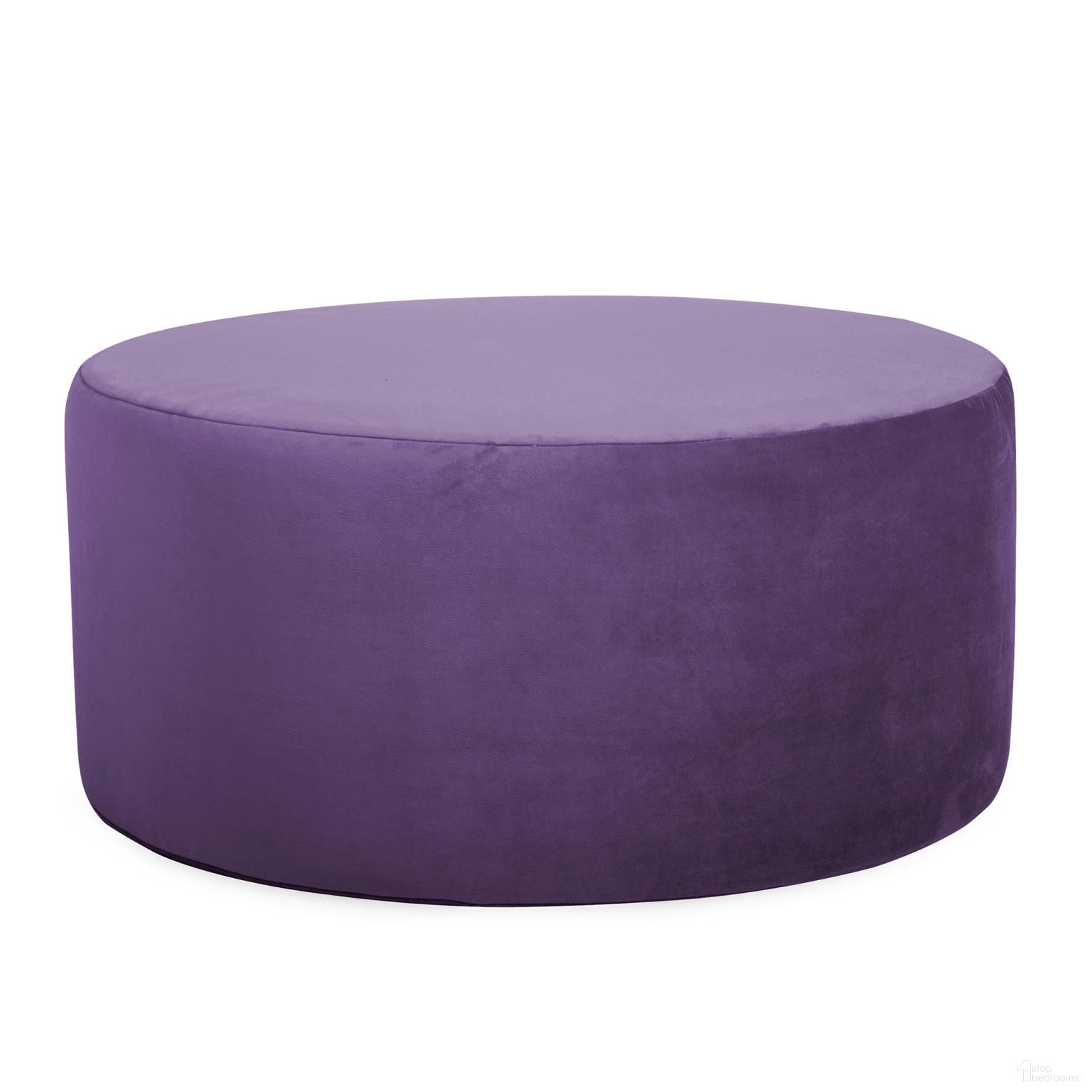 The appearance of Universal 36 Inch Round Cover Bella (Cover Only) In Eggplant designed by Howard Elliott in the modern / contemporary interior design. This eggplant piece of furniture was selected by 1StopBedrooms from Bella Universal Collection to add a touch of cosiness and style into your home. Sku: C132-223. Material: Polyester.