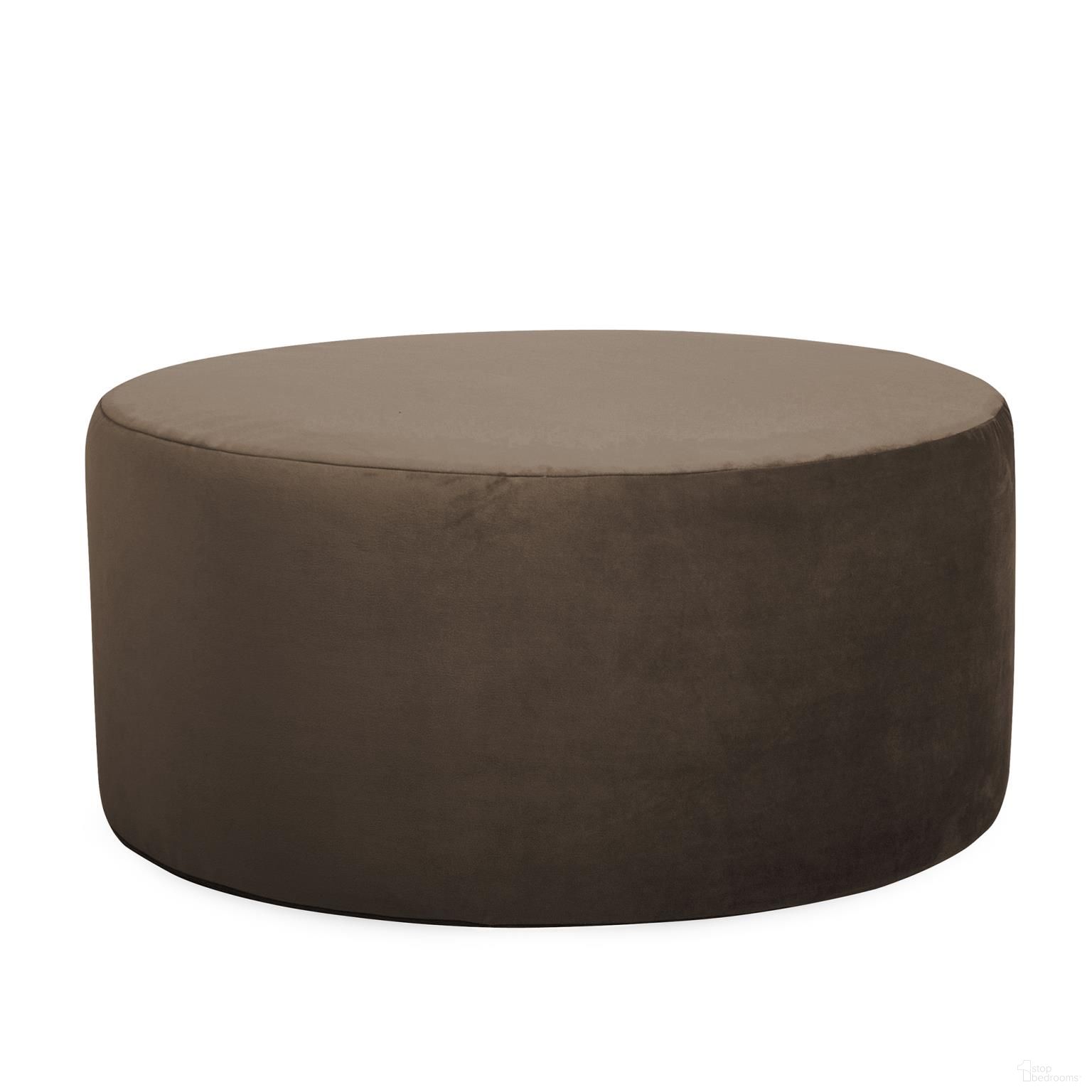 The appearance of Universal 36 Inch Round Cover Bella In Chocolate (Cover Only) designed by Howard Elliott in the modern / contemporary interior design. This chocolate piece of furniture was selected by 1StopBedrooms from Bella Universal Collection to add a touch of cosiness and style into your home. Sku: C132-220. Material: Polyester.
