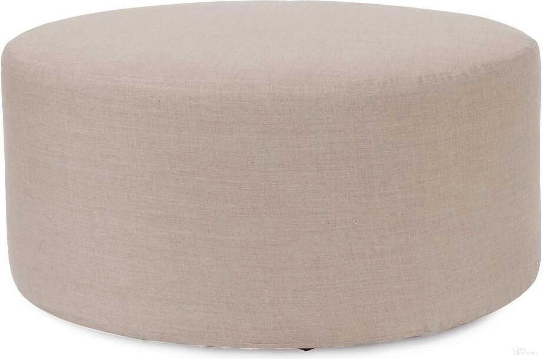 The appearance of Universal 36 Inch Round Linen Slub In Natural designed by Howard Elliott in the modern / contemporary interior design. This natural piece of furniture  was selected by 1StopBedrooms from Linen Universal Collection to add a touch of cosiness and style into your home. Sku: 132-610. Material: Linen.
