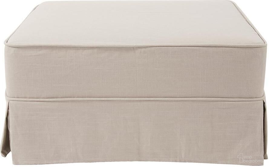 The appearance of Universal 36 Inch Square Linen Slub Skirted In Natural designed by Howard Elliott in the modern / contemporary interior design. This natural piece of furniture was selected by 1StopBedrooms from Linen Universal Collection to add a touch of cosiness and style into your home. Sku: 133-610S. Material: Linen.