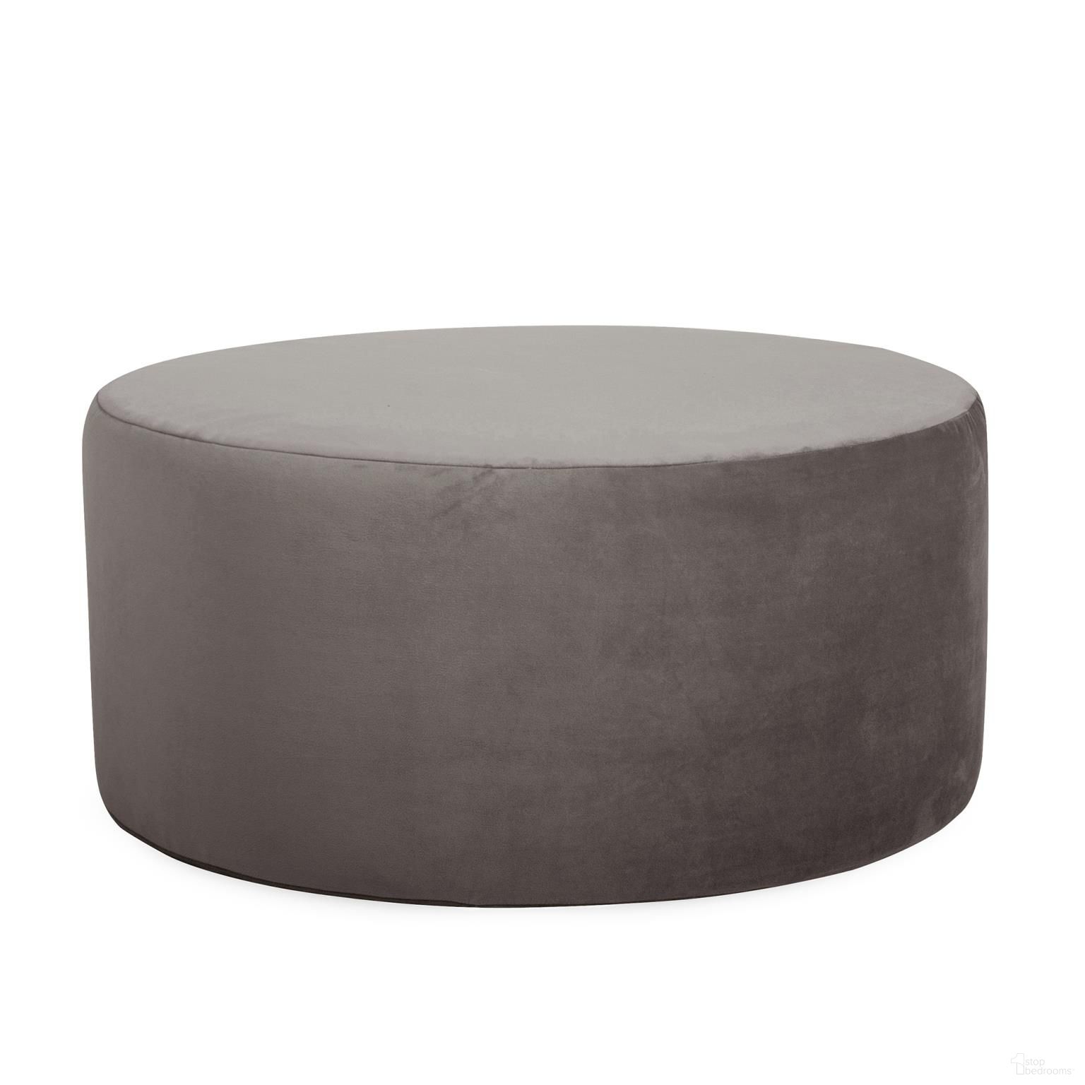 The appearance of Universal 36 Round Bella In Pewter designed by Howard Elliott in the modern / contemporary interior design. This pewter piece of furniture was selected by 1StopBedrooms from Bella Universal Collection to add a touch of cosiness and style into your home. Sku: 132-225. Material: Polyester.