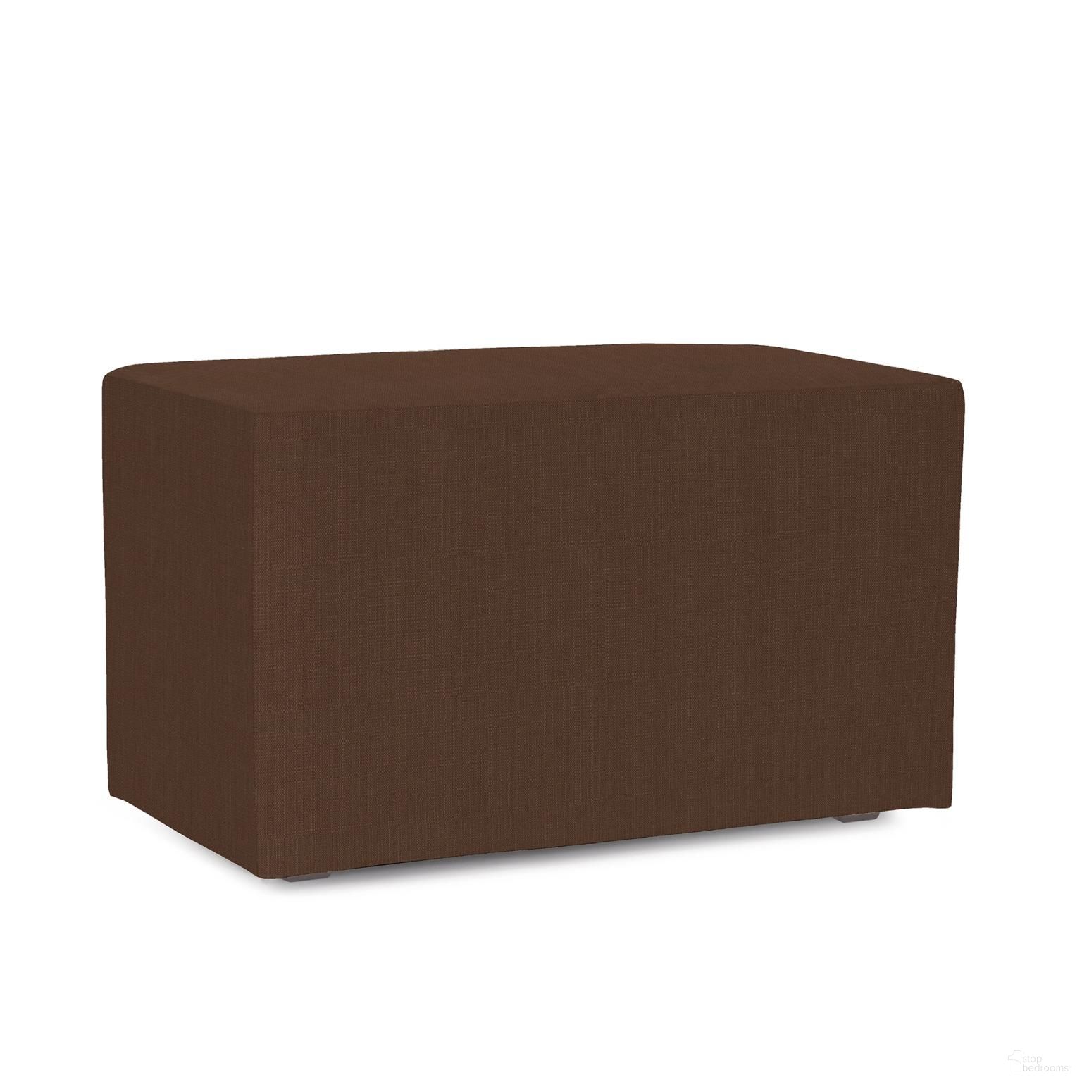 The appearance of Universal Bench Cover Sterling (Cover Only) In Chocolate designed by Howard Elliott in the modern / contemporary interior design. This chocolate piece of furniture was selected by 1StopBedrooms from Sterling Universal Collection to add a touch of cosiness and style into your home. Sku: C130-202. Material: Polyester.