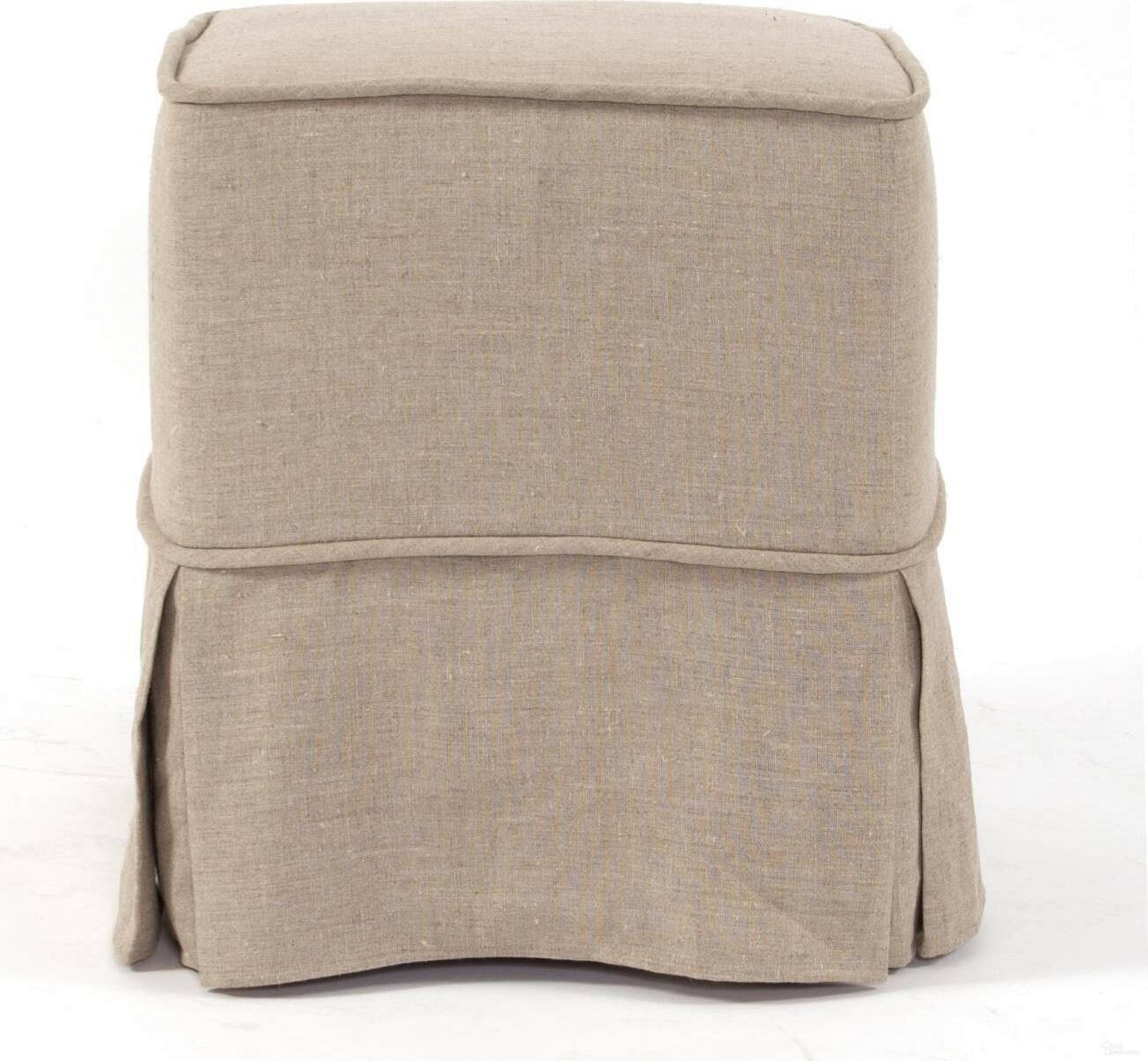 The appearance of Universal Cube Linen Slub - Skirted In Natural designed by Howard Elliott in the modern / contemporary interior design. This natural piece of furniture was selected by 1StopBedrooms from Linen Universal Collection to add a touch of cosiness and style into your home. Sku: 128-610S. Material: Linen.