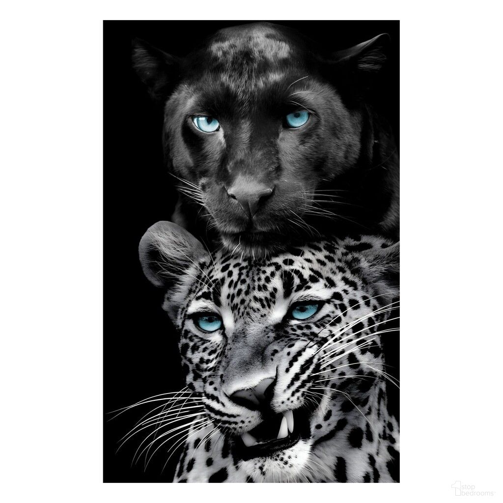 Untamed Big Cats Play Too Frameless Tempered Glass Wall Art In Multi