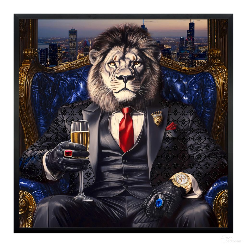 Untamed Strictly Business Canvas Wall Art In Multi
