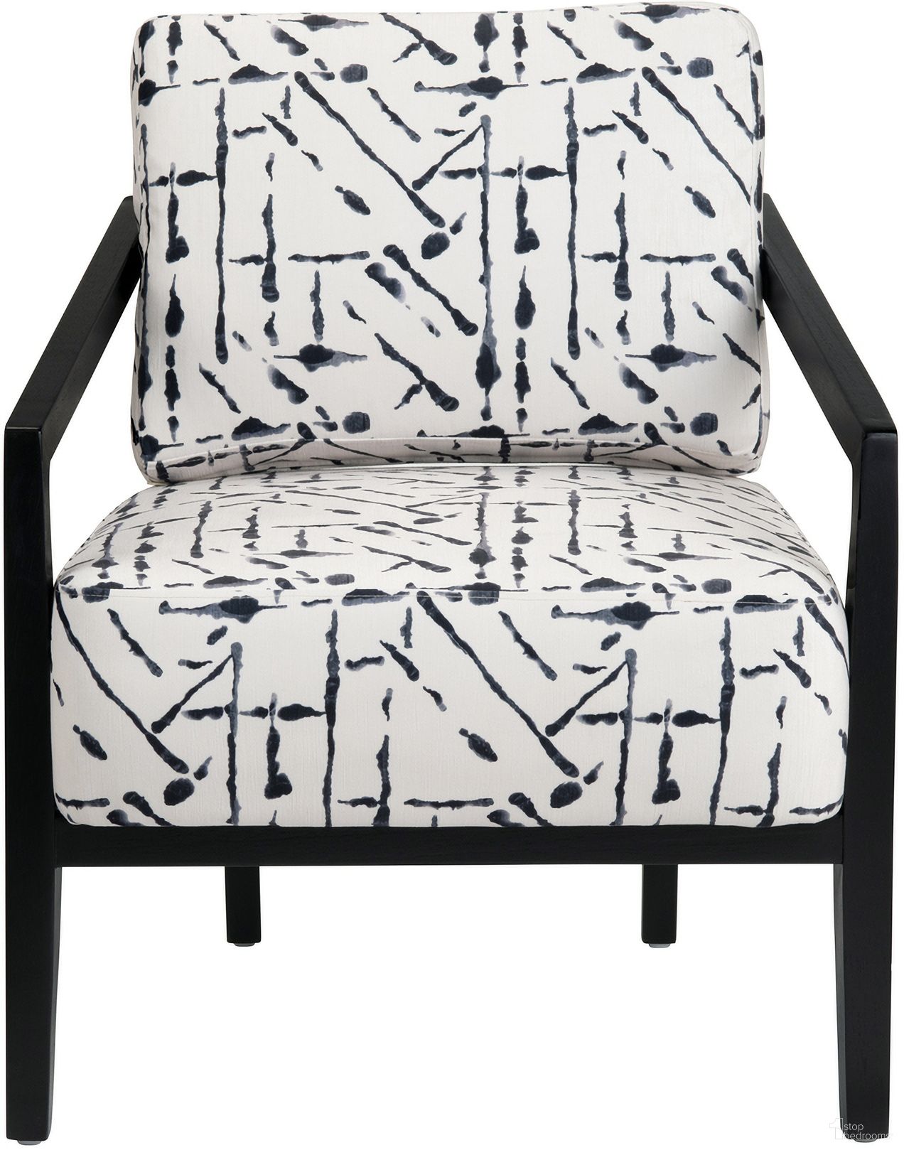 The appearance of Upholstered Accent Chair In Gray and Black designed by Crestview Collection in the transitional interior design. This gray and black piece of furniture  was selected by 1StopBedrooms from  to add a touch of cosiness and style into your home. Sku: CVFZR6149. Material: Polypropylene.