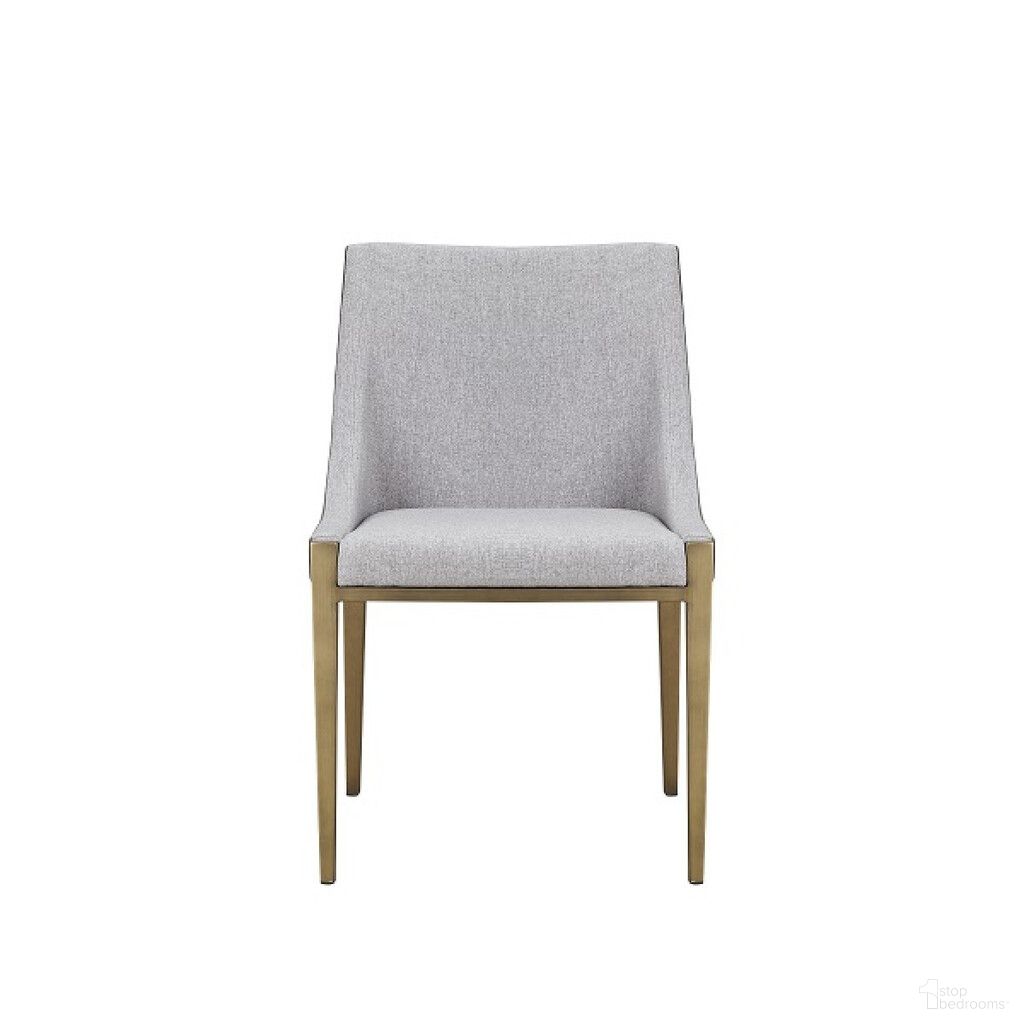 The appearance of Upholstered Fabric Dining Side Chair In Gray and Brass designed by Homeroots in the modern / contemporary interior design. This gray/brass piece of furniture was selected by 1StopBedrooms from to add a touch of cosiness and style into your home. Sku: 487988. Material: Fabric. Chair Type: Side Chair.
