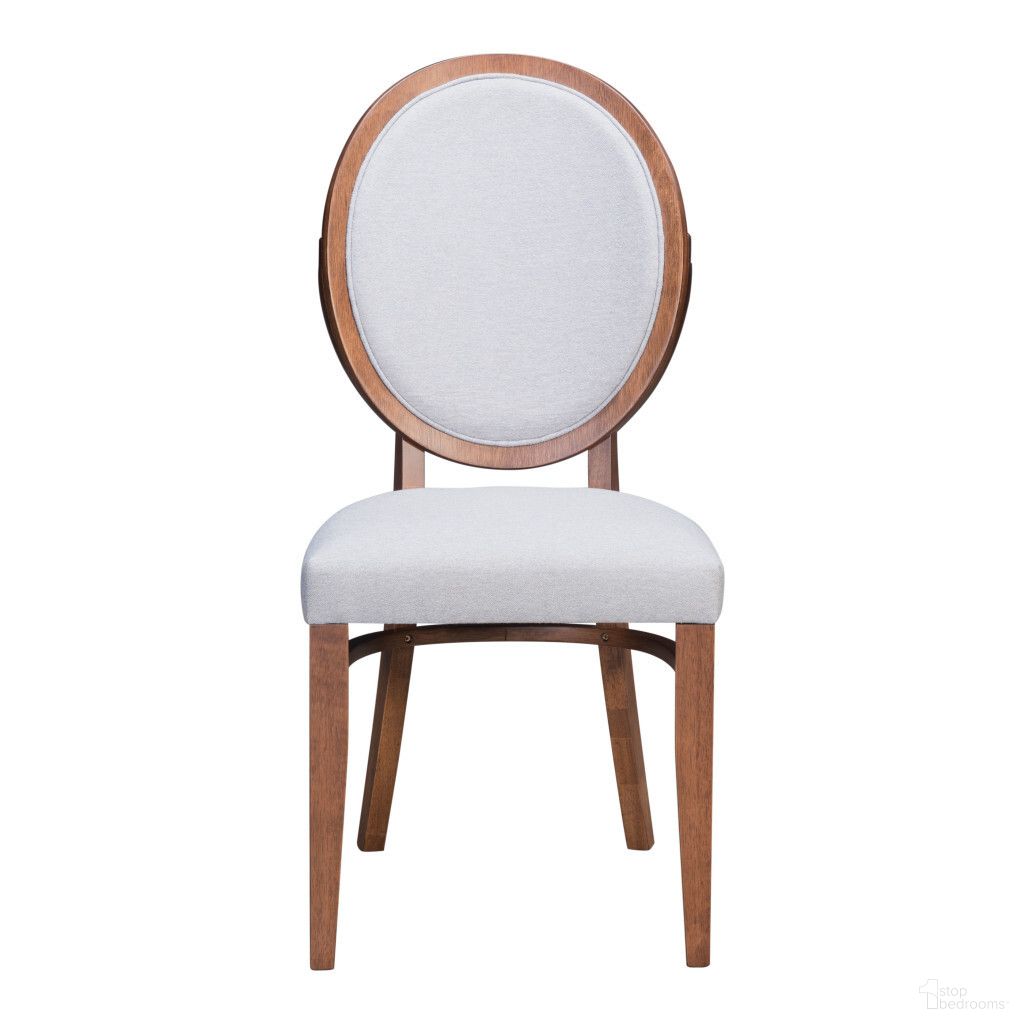 The appearance of Upholstered Fabric King Louis Back Dining Side Chairs Set of 2 In Brown and Gray designed by Homeroots in the traditional interior design. This brown and gray piece of furniture was selected by 1StopBedrooms from to add a touch of cosiness and style into your home. Sku: 394749. Material: Fabric. Chair Type: Side Chair.