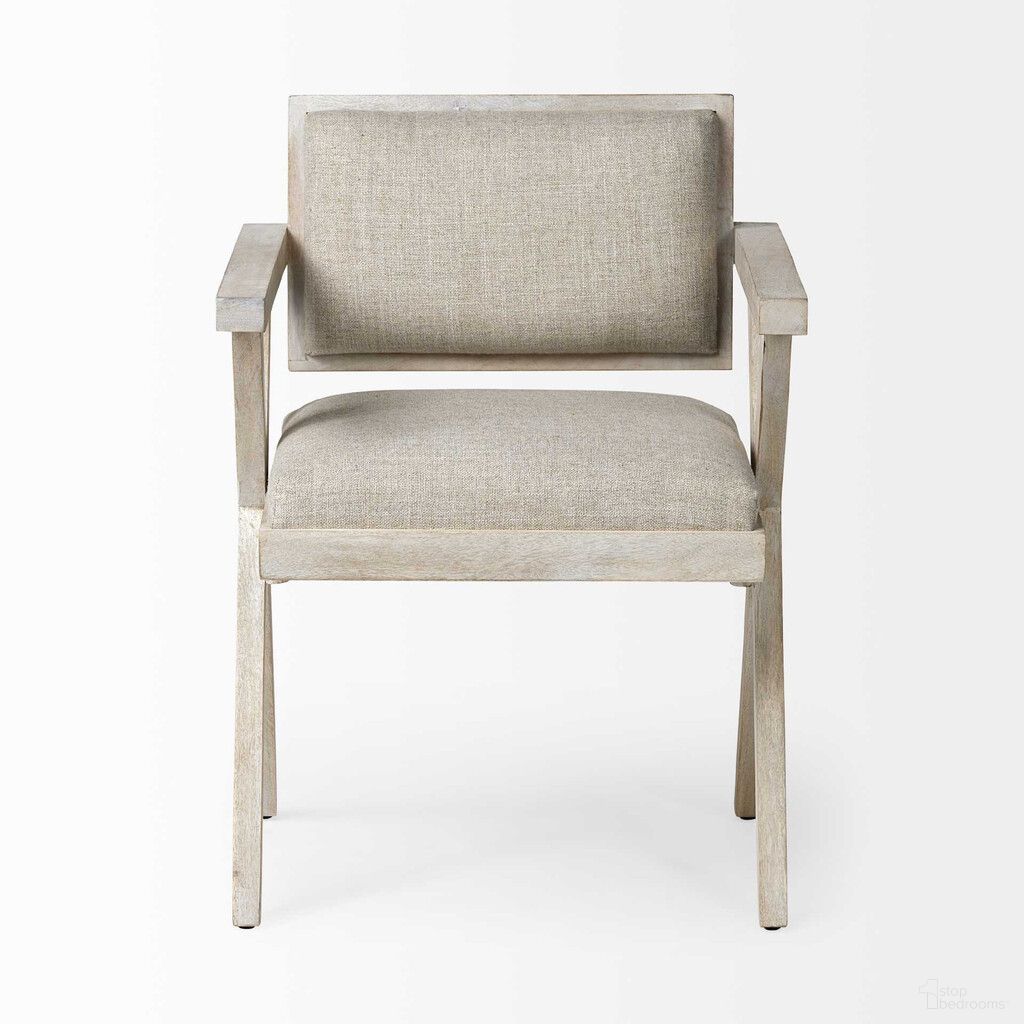 The appearance of Upholstered Fabric Open Back Dining Arm Chair In Gray designed by Homeroots in the modern / contemporary interior design. This gray piece of furniture was selected by 1StopBedrooms from to add a touch of cosiness and style into your home. Sku: 380446. Material: Fabric. Chair Type: Arm Chair.