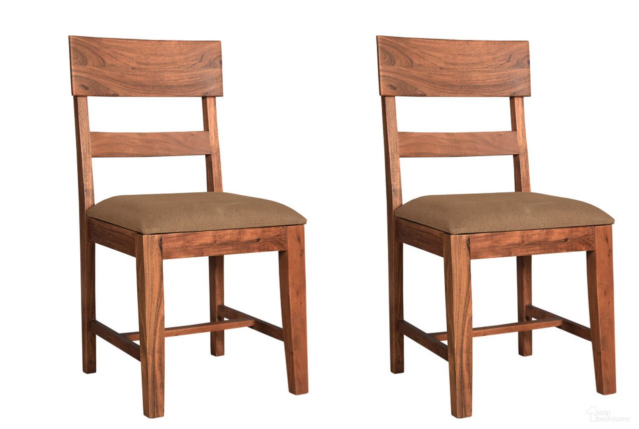 HomeRoots Slat Back Dining Side Chairs