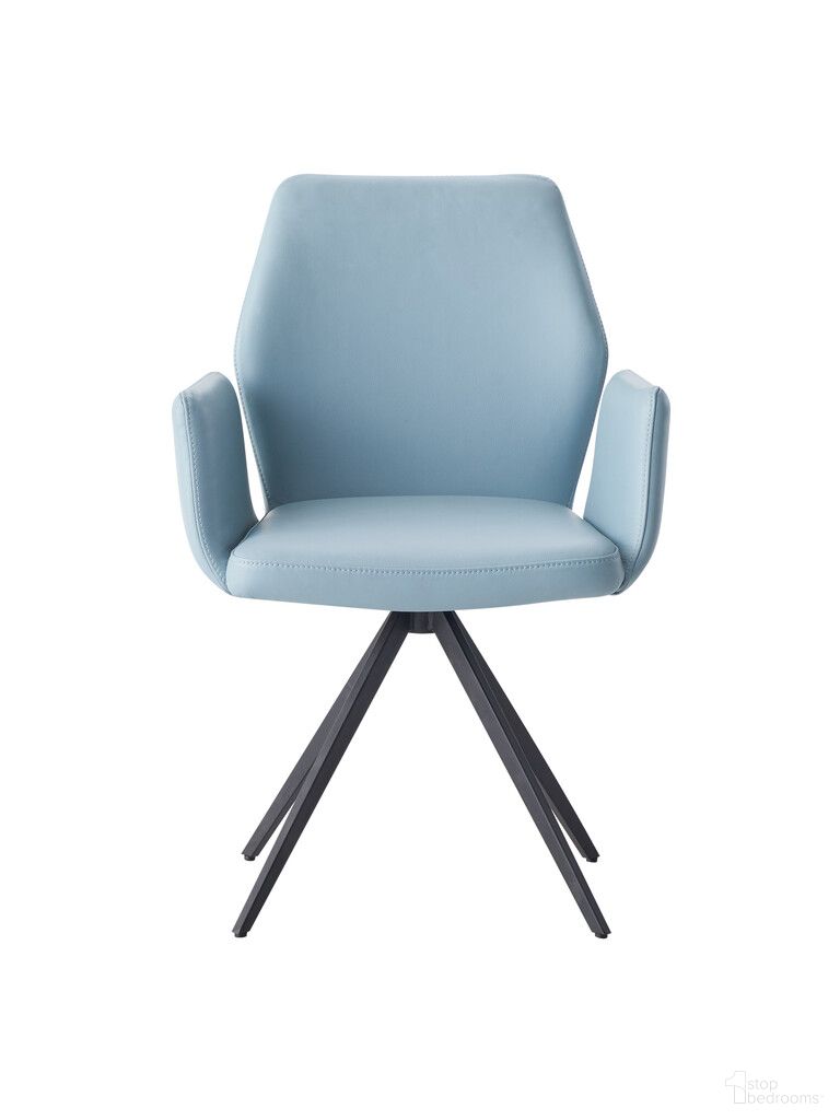 The appearance of Upholstered Leather Dining Side Chair In Black and Light Blue designed by Homeroots in the modern / contemporary interior design. This black/light blue piece of furniture was selected by 1StopBedrooms from to add a touch of cosiness and style into your home. Sku: 573364. Material: Genuine Leather. Chair Type: Side Chair.
