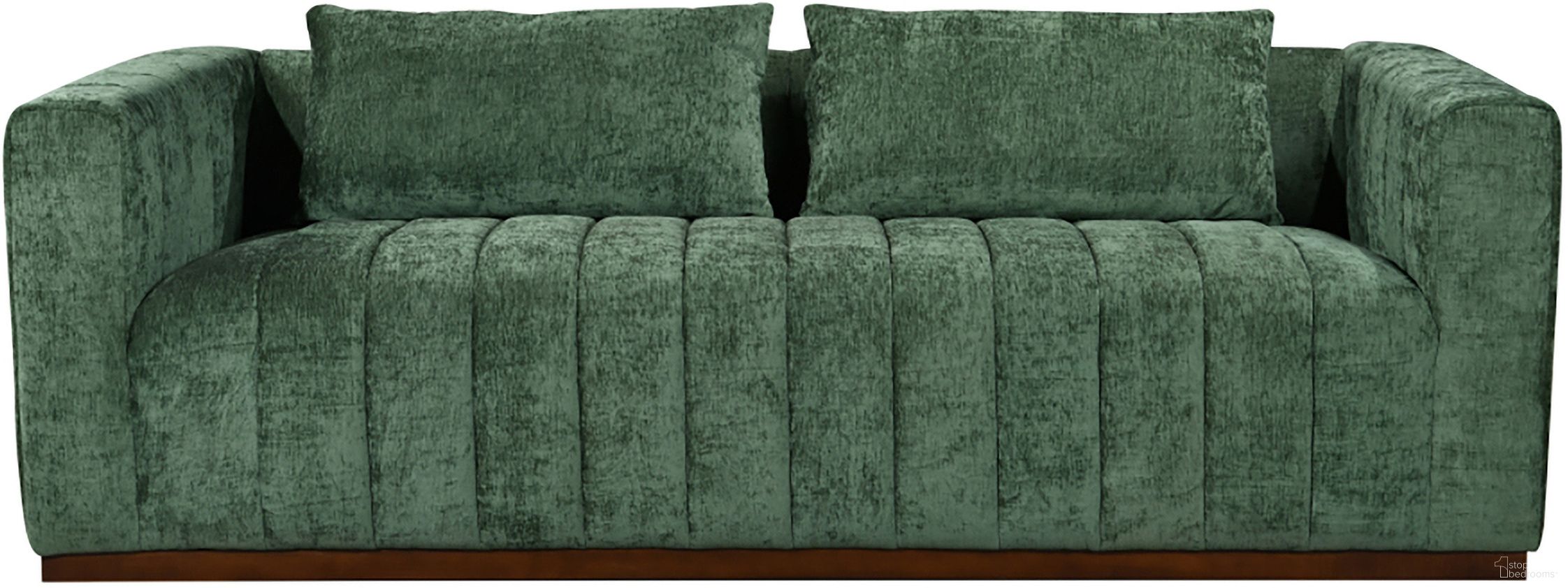 The appearance of Upton Sofa With 2 Toss Pillows In Cypress Green designed by Moti in the transitional interior design. This green piece of furniture was selected by 1StopBedrooms from Upton Collection to add a touch of cosiness and style into your home. Sku: 88023073. Material: Wood.