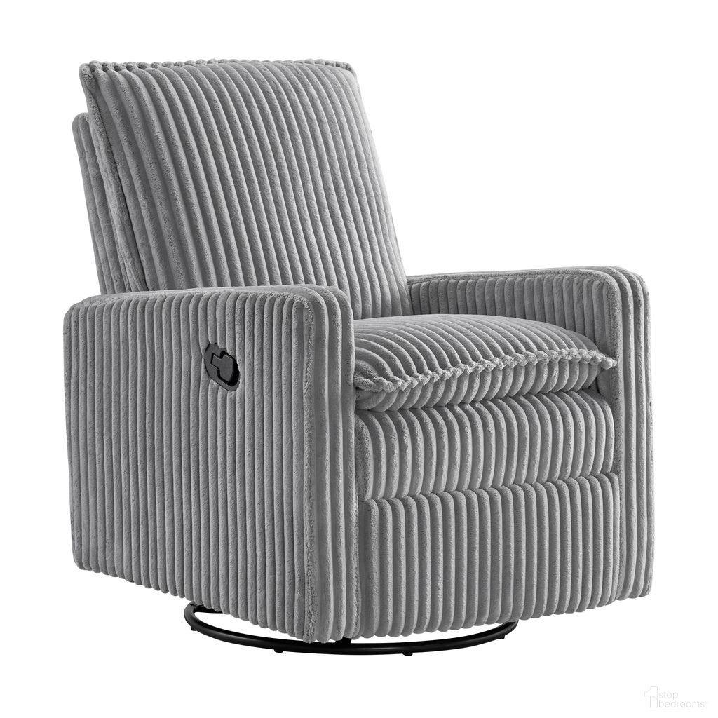 Uptown Glider/Recliner In Corduroy Ash Gray