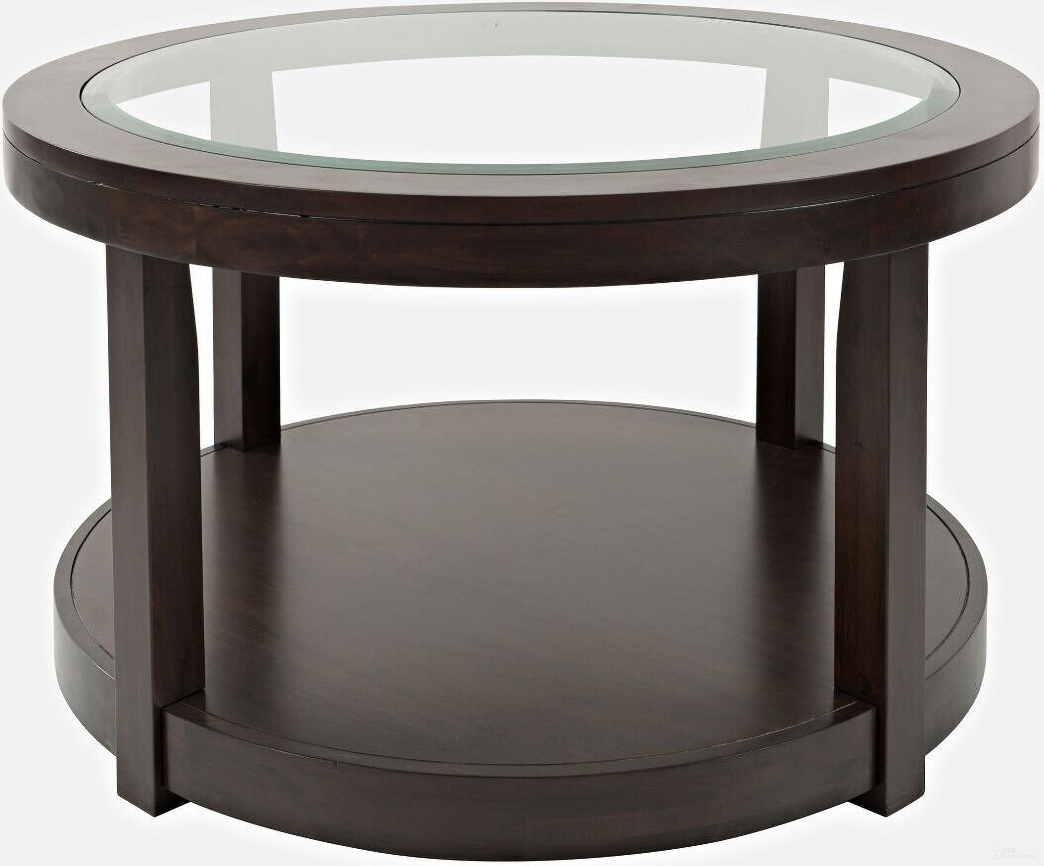 The appearance of Urban Icon Round Glass Inlay Coffee Table In Merlot designed by Jofran in the modern / contemporary interior design. This merlot piece of furniture was selected by 1StopBedrooms from Urban Icon Collection to add a touch of cosiness and style into your home. Sku: 2002-2. Material: Acacia.