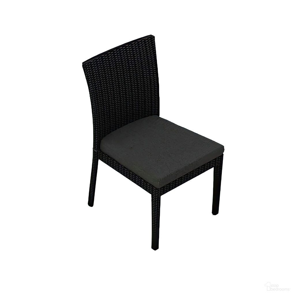 The appearance of Urbana Dining Side Chair In Canvas Charcoal and Coffee Bean designed by Harmonia Living in the modern / contemporary interior design. This canvas charcoal/coffee bean piece of furniture  was selected by 1StopBedrooms from Urbana Collection to add a touch of cosiness and style into your home. Sku: HL-URBN-CB-DSC-CC. Material: Polyethylene.