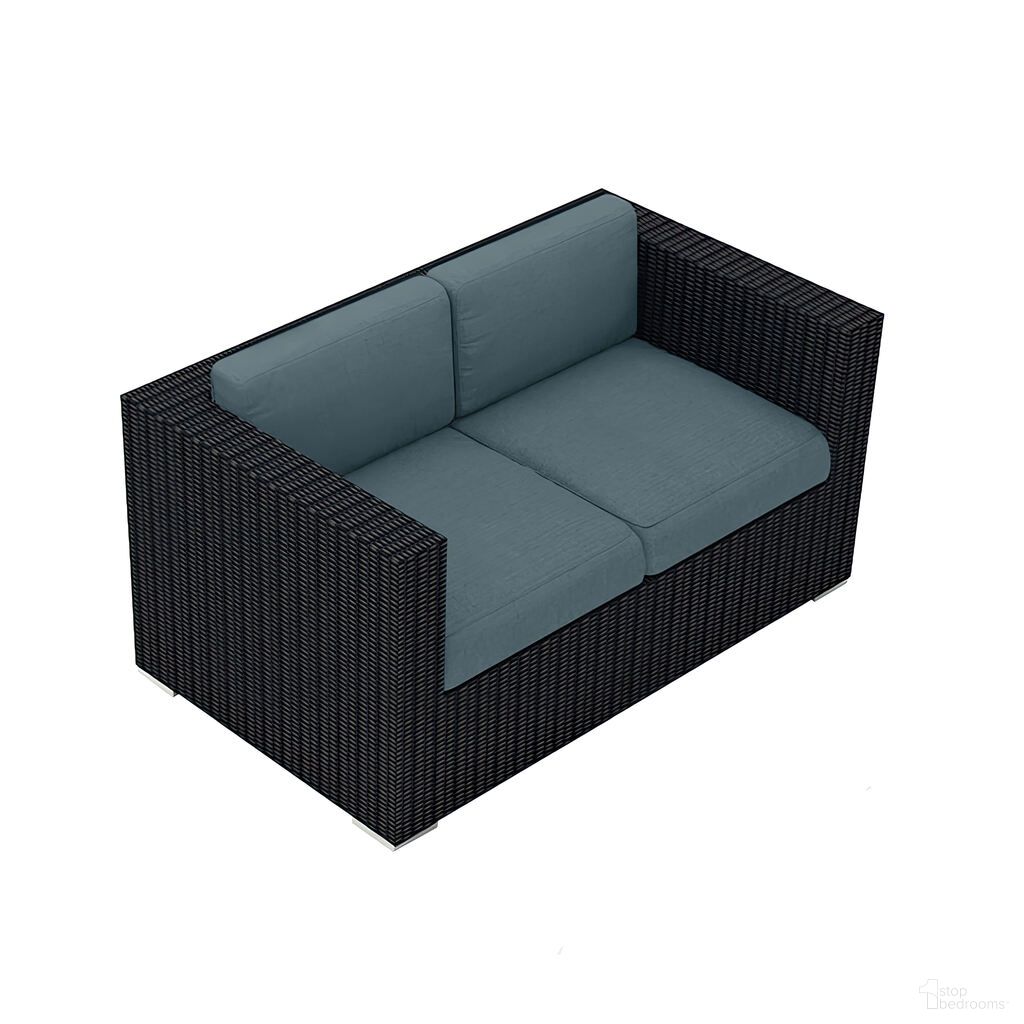 The appearance of Urbana Loveseat In Cast Lagoon and Coffee Bean designed by Harmonia Living in the modern / contemporary interior design. This cast lagoon/coffee bean piece of furniture  was selected by 1StopBedrooms from Urbana Collection to add a touch of cosiness and style into your home. Sku: HL-URBN-CB-LS-CL. Material: Polyethylene.