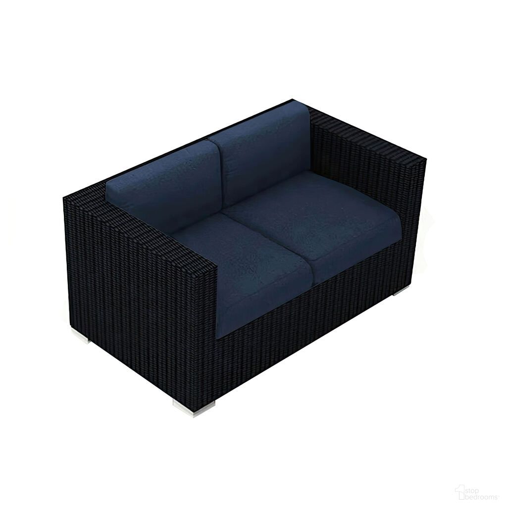 The appearance of Urbana Loveseat In Spectrum Indigo and Coffee Bean designed by Harmonia Living in the modern / contemporary interior design. This spectrum indigo/coffee bean piece of furniture  was selected by 1StopBedrooms from Urbana Collection to add a touch of cosiness and style into your home. Sku: HL-URBN-CB-LS-IN. Material: Polyethylene.