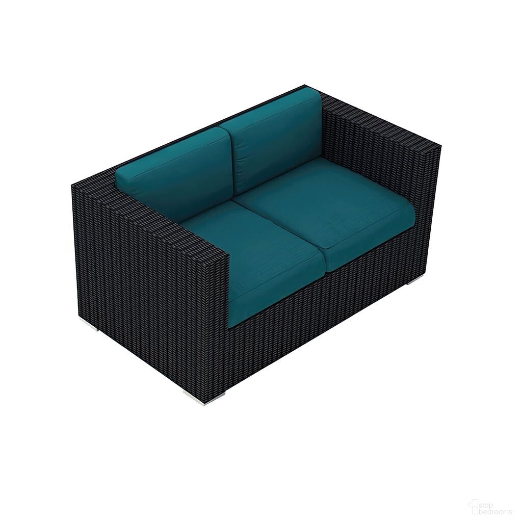 The appearance of Urbana Loveseat In Spectrum Peacock and Coffee Bean designed by Harmonia Living in the modern / contemporary interior design. This spectrum peacock/coffee bean piece of furniture  was selected by 1StopBedrooms from Urbana Collection to add a touch of cosiness and style into your home. Sku: HL-URBN-CB-LS-PC. Material: Polyethylene.