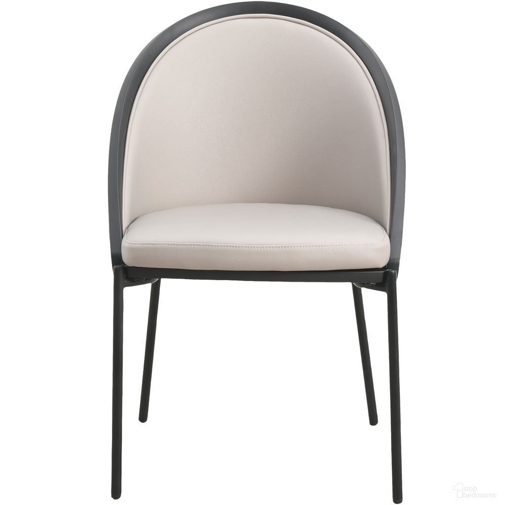 Urbane Modern Dining Chair In Taupe
