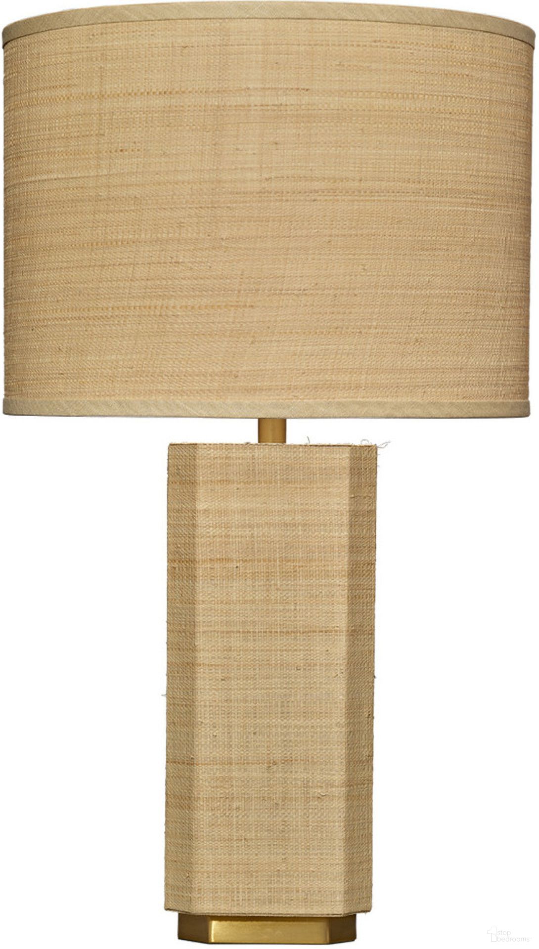 Utopia Raffia Table Lamp In Natural
