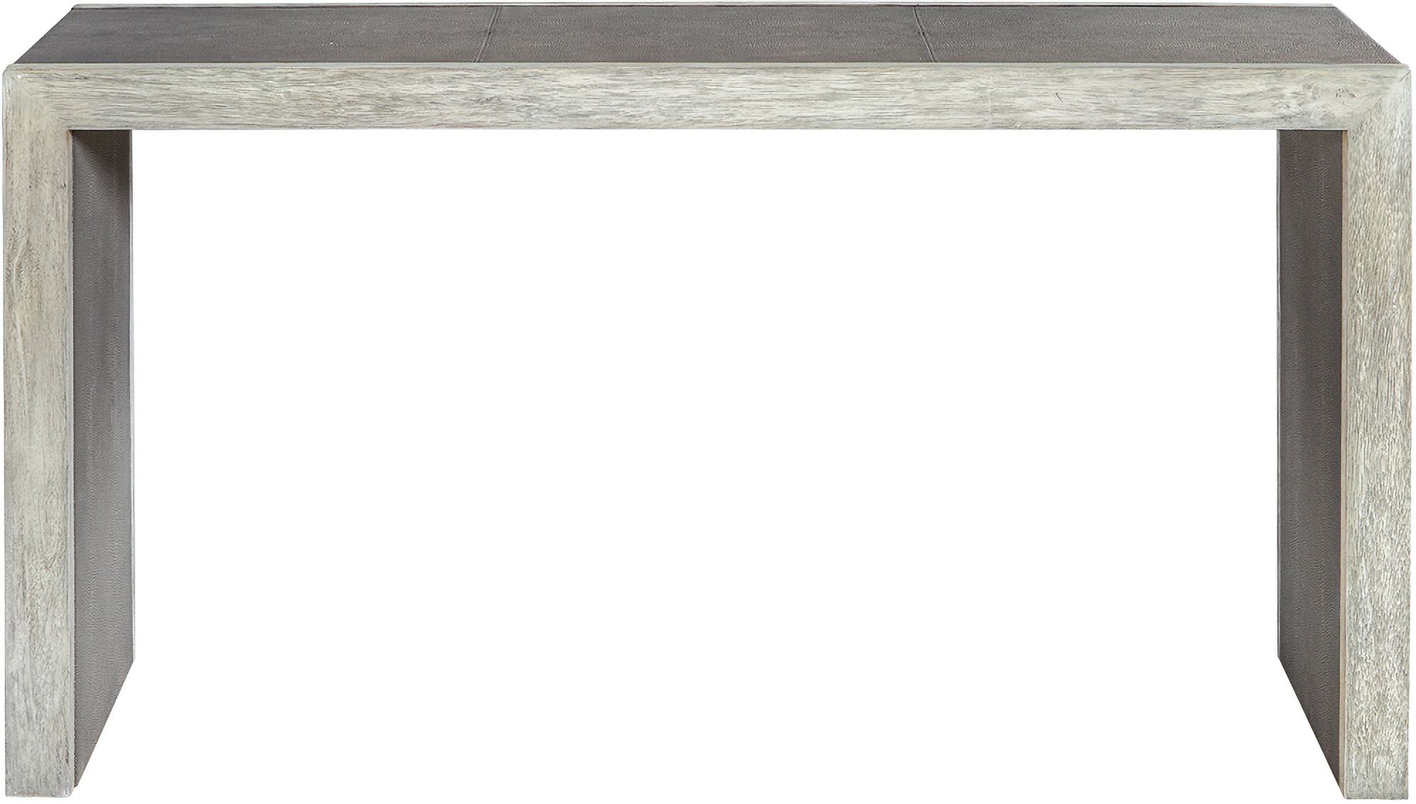 Uttermost Aerina Aged Gray Console Table