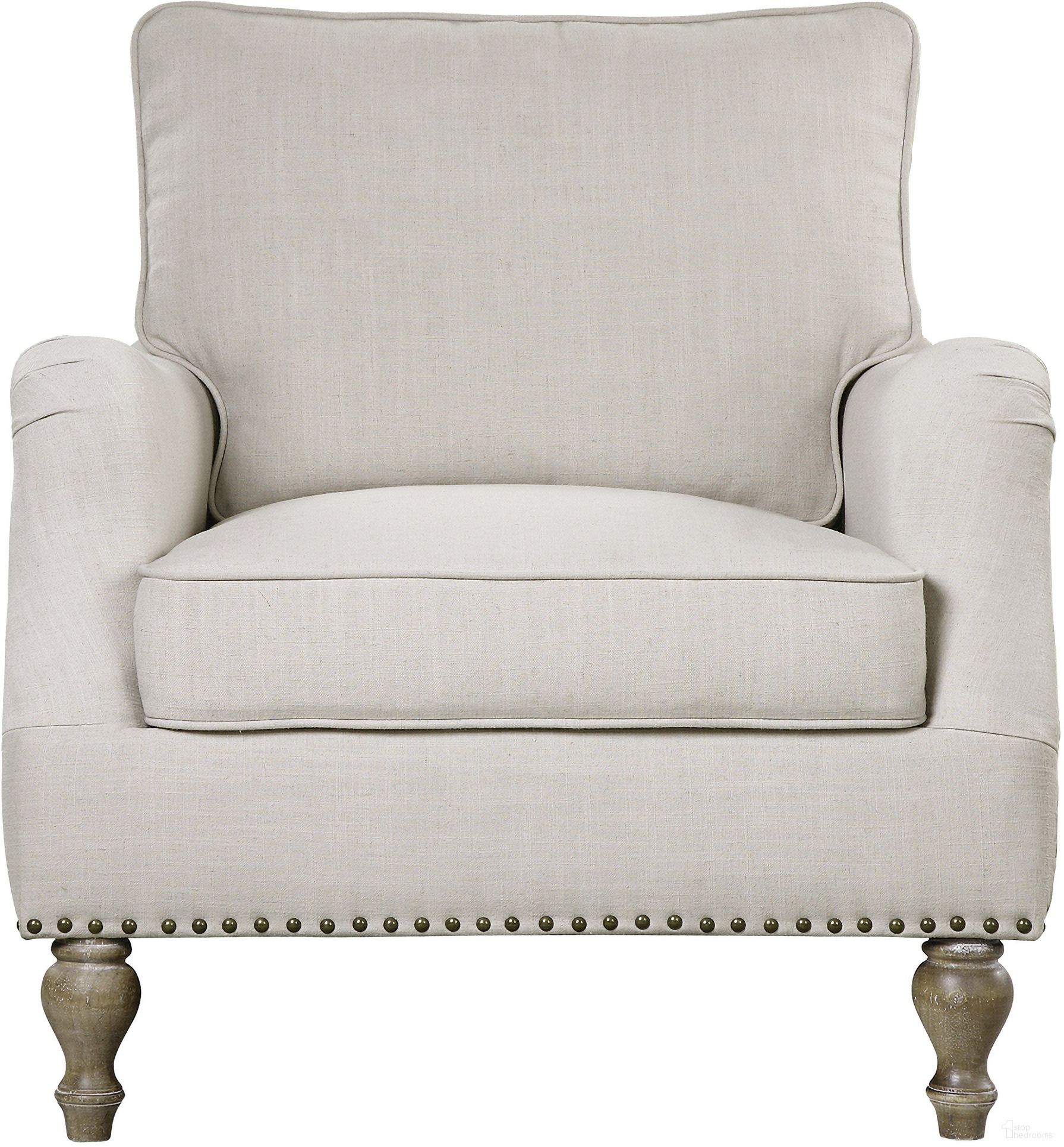 The appearance of Uttermost Armstead Antique White Armchair designed by Uttermost in the traditional interior design. This white piece of furniture was selected by 1StopBedrooms from Armstead Collection to add a touch of cosiness and style into your home. Sku: 23291. Material: Wood.