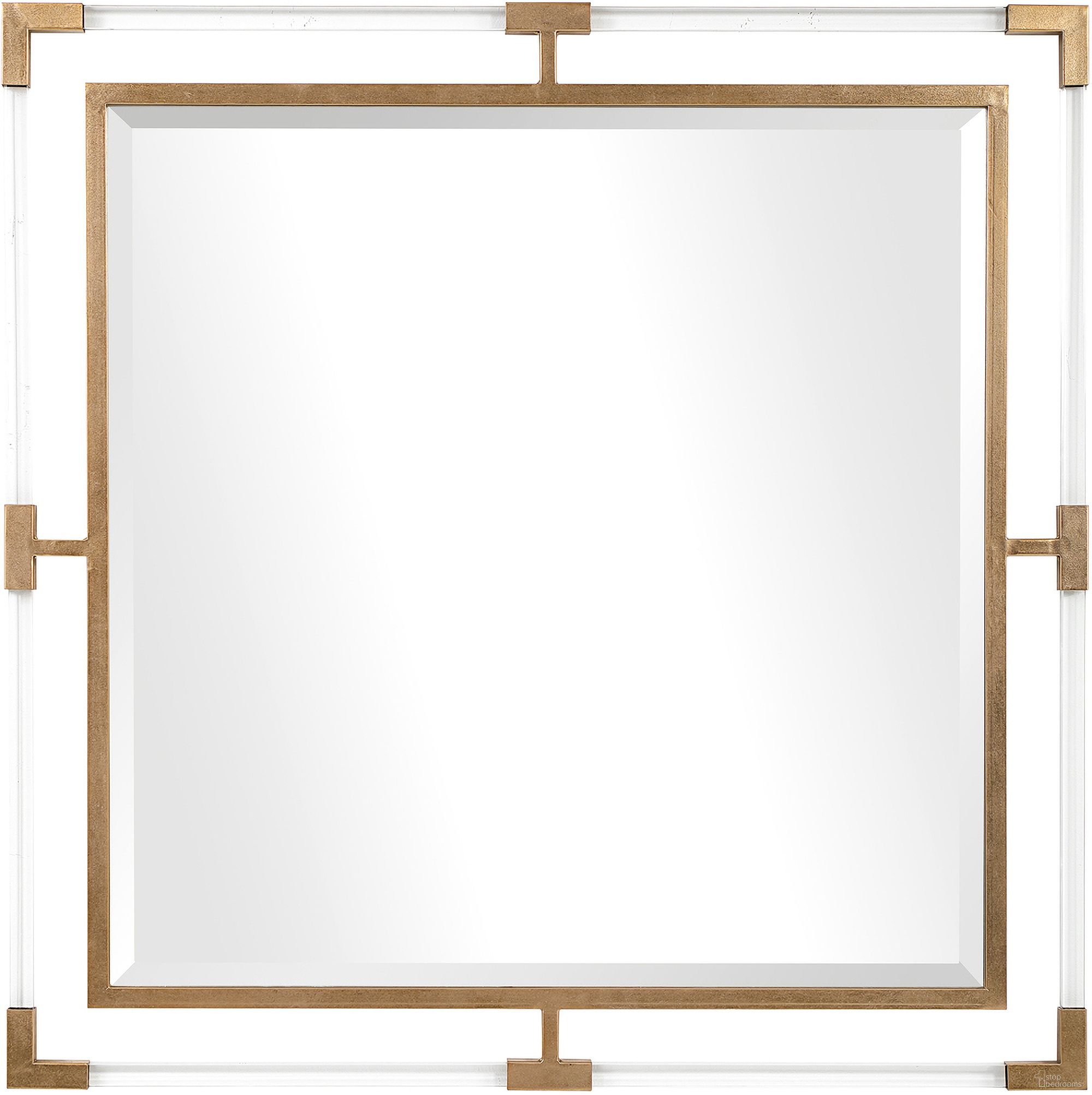 The appearance of Uttermost Balkan Golden Square Mirror designed by Uttermost in the modern / contemporary interior design. This gold piece of furniture was selected by 1StopBedrooms from Balkan Collection to add a touch of cosiness and style into your home. Sku: 09714. Material: MDF.