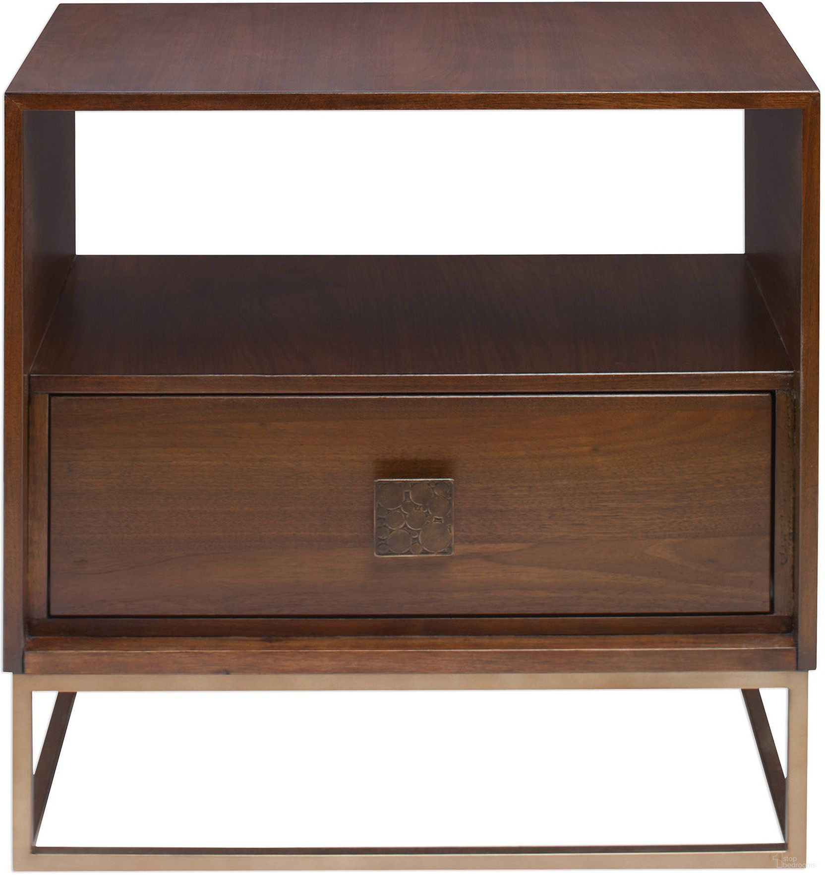 Uttermost Bexley Walnut Side Table