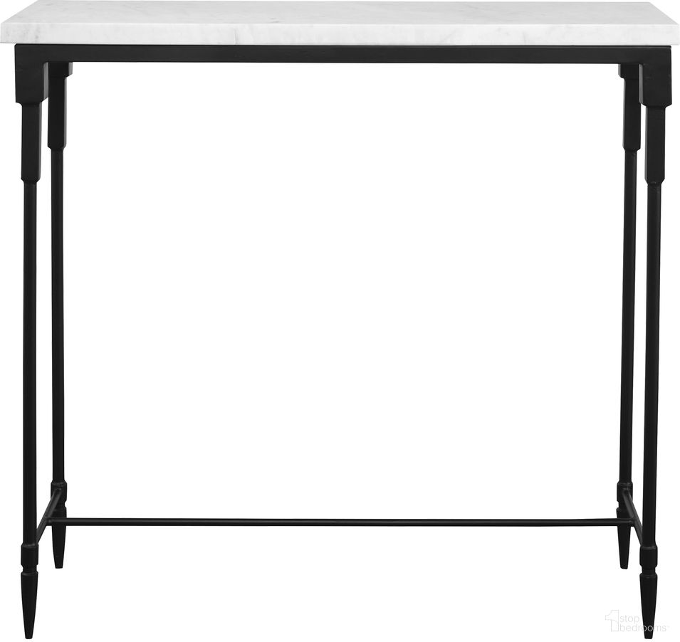 The appearance of Uttermost Bourges White Marble Console Table designed by Uttermost in the modern / contemporary interior design. This white piece of furniture was selected by 1StopBedrooms from Bourges Collection to add a touch of cosiness and style into your home. Sku: 25165. Material: Iron.