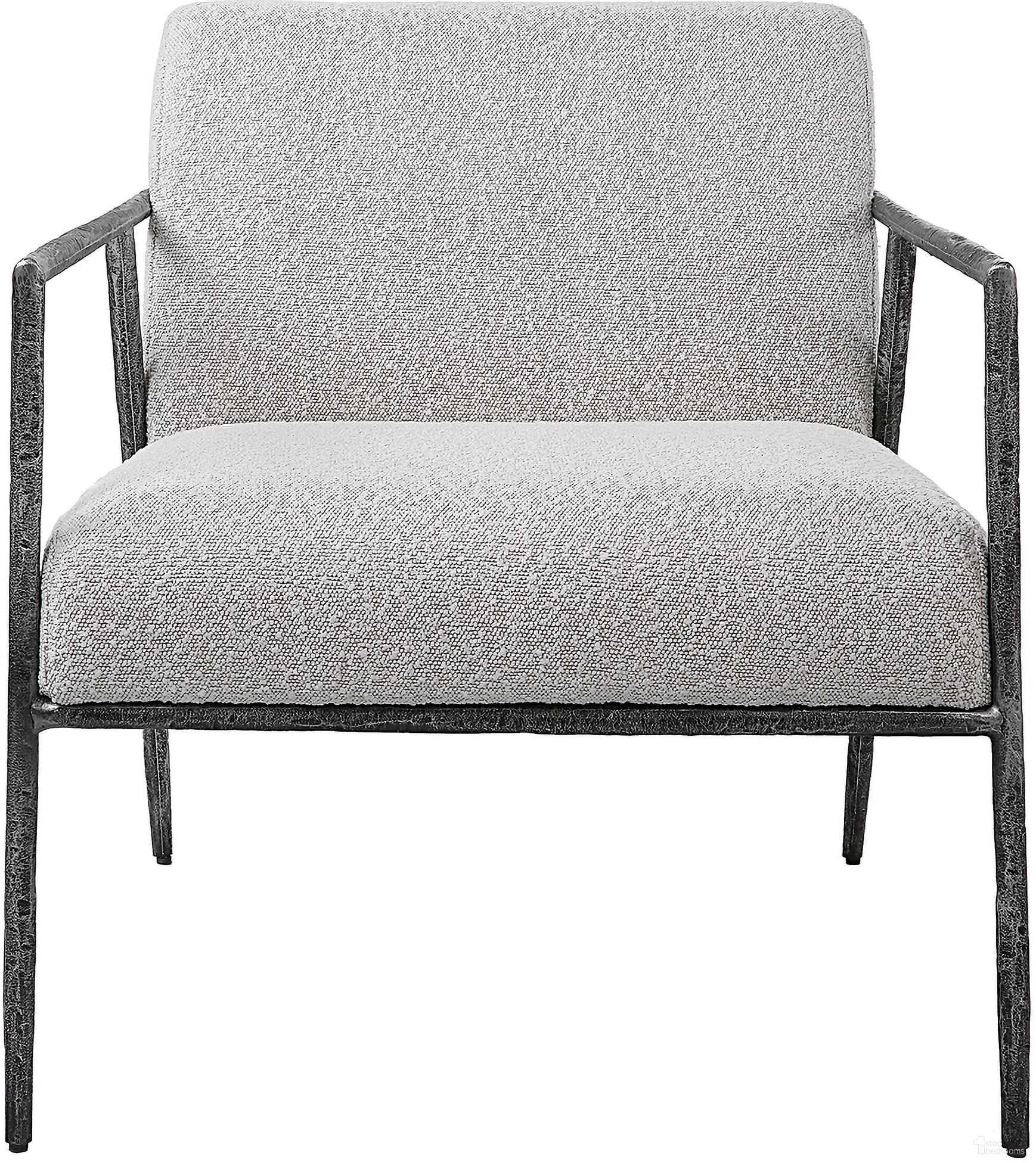 Uttermost Brisbane Light Gray Accent Chair